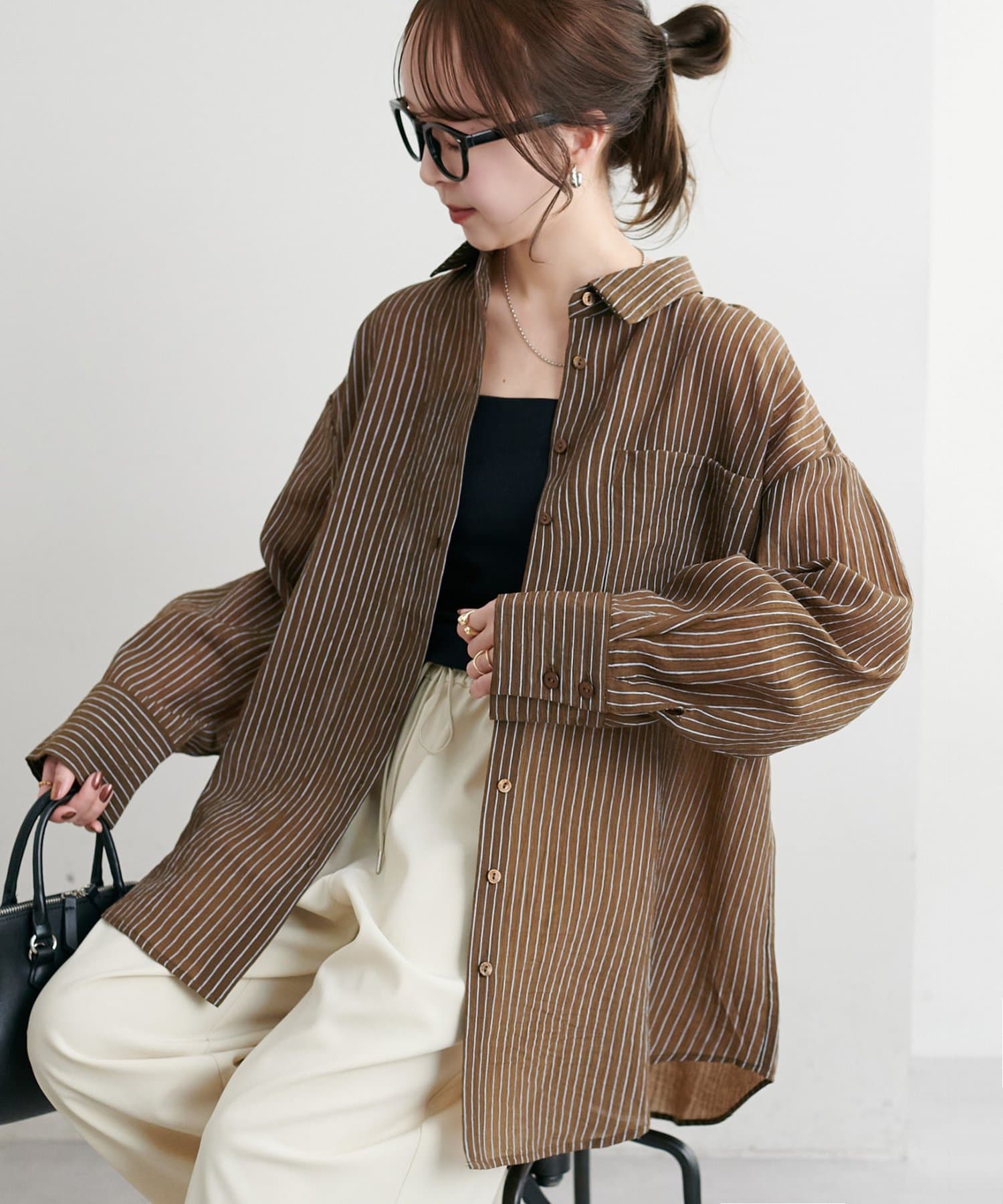 DISCOAT(ディスコート) 【SS先行予約】ヨウリュウストライプシャツ《WEB限定カラーあり》