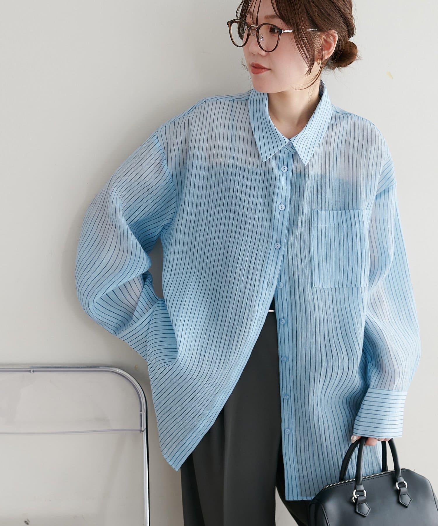 DISCOAT(ディスコート) 【SS先行予約】ヨウリュウストライプシャツ《WEB限定カラーあり》