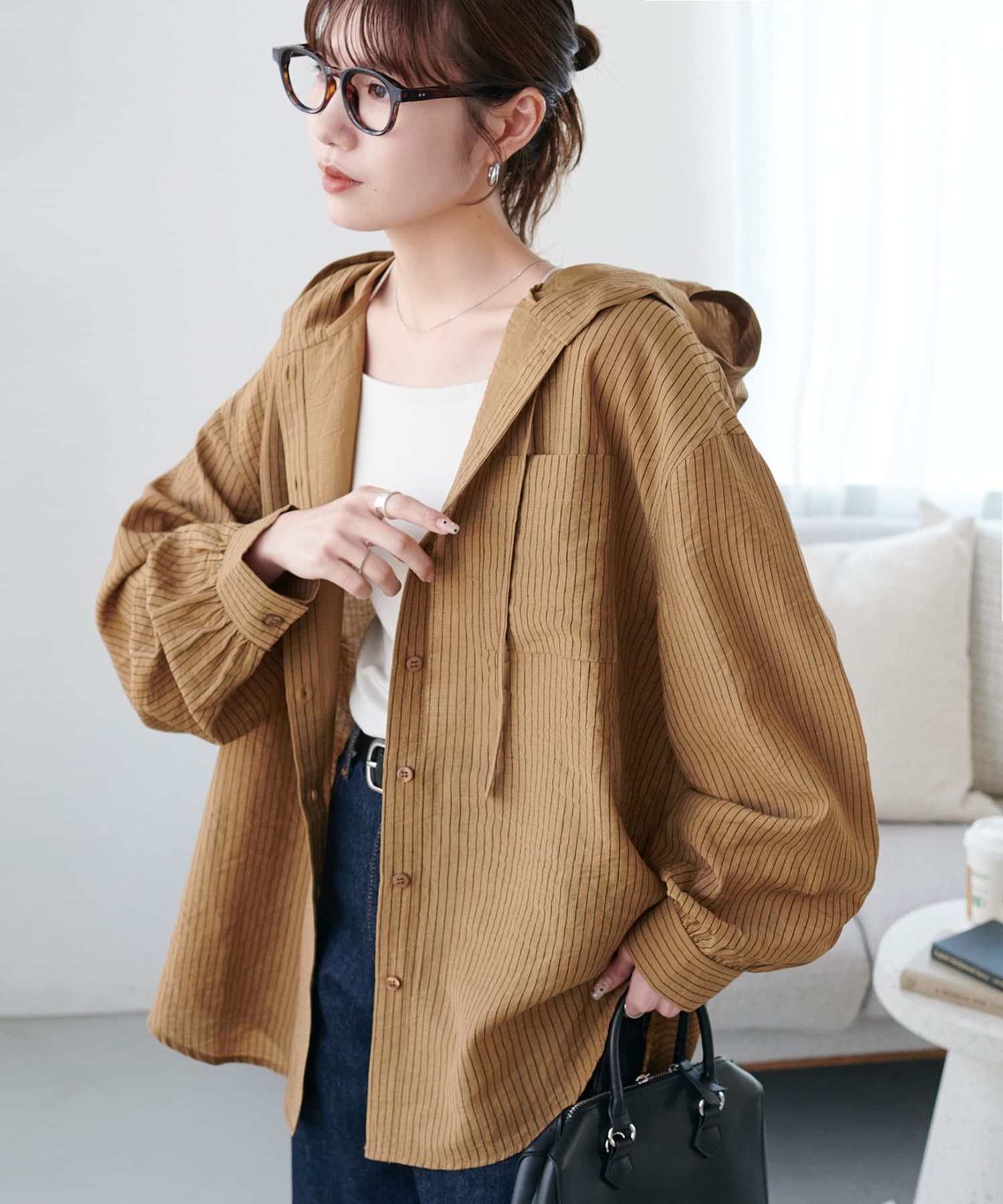 DISCOAT(ディスコート) 【1/17(土)19：00~ 予約開始/SS先行予約】シアーアソートフードシャツ