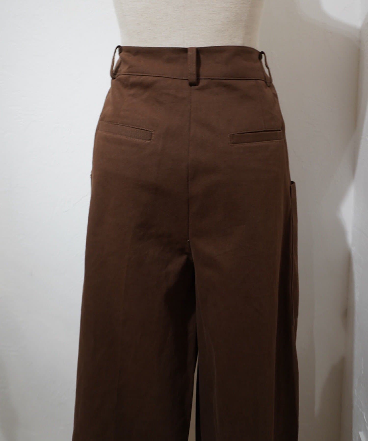 Kastane(カスタネ) 【CINAMOD】 DOUBLE POKET SLACKS