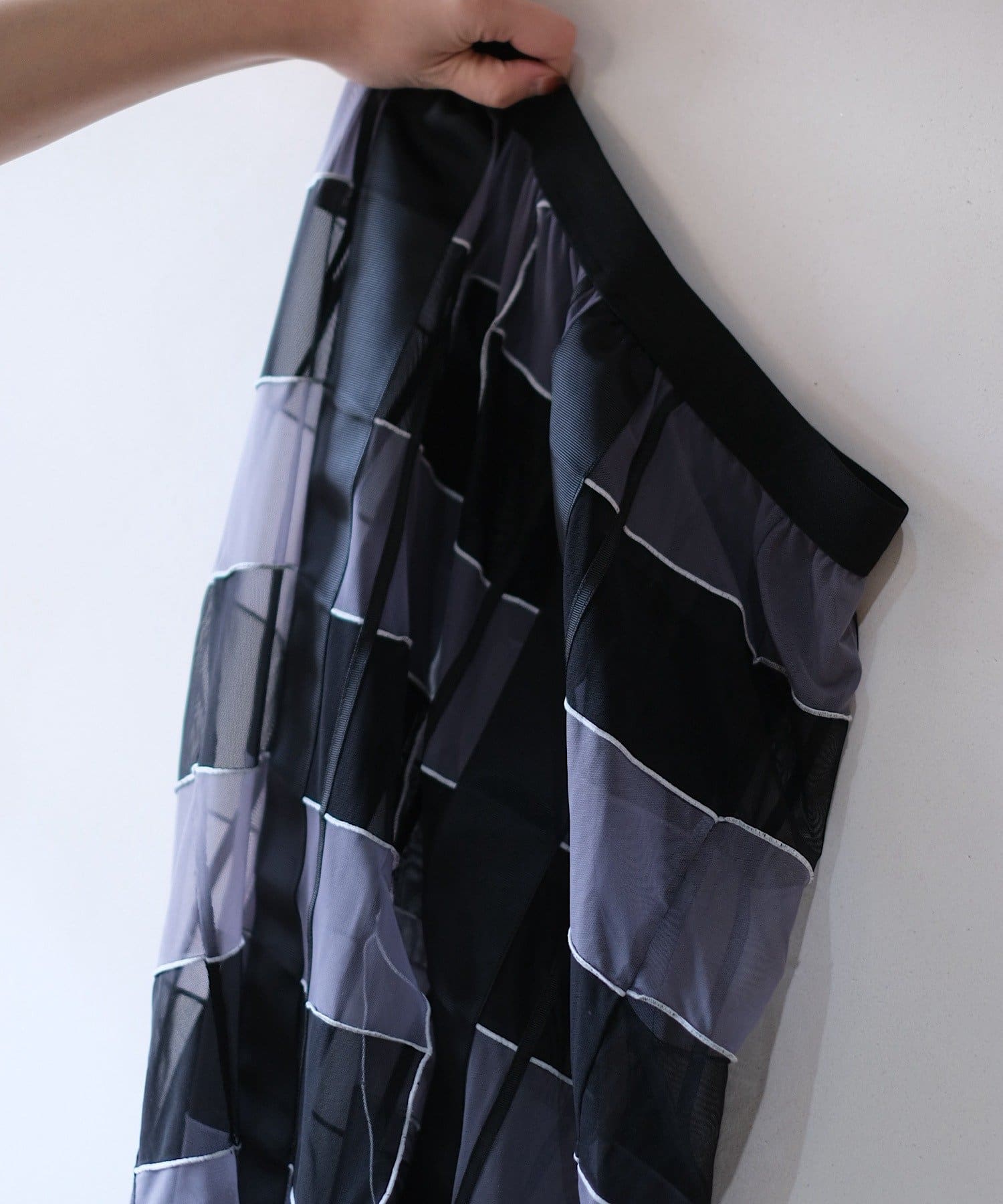 Kastane(カスタネ) 【CINAMOD】 MULTI SHEER SKIRT