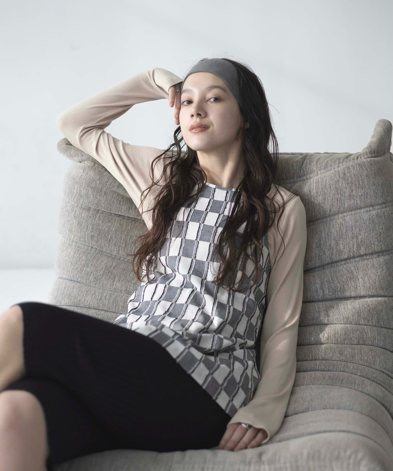 Kastane(カスタネ) 【CINAMOD】 SIDE SLIT TOPS