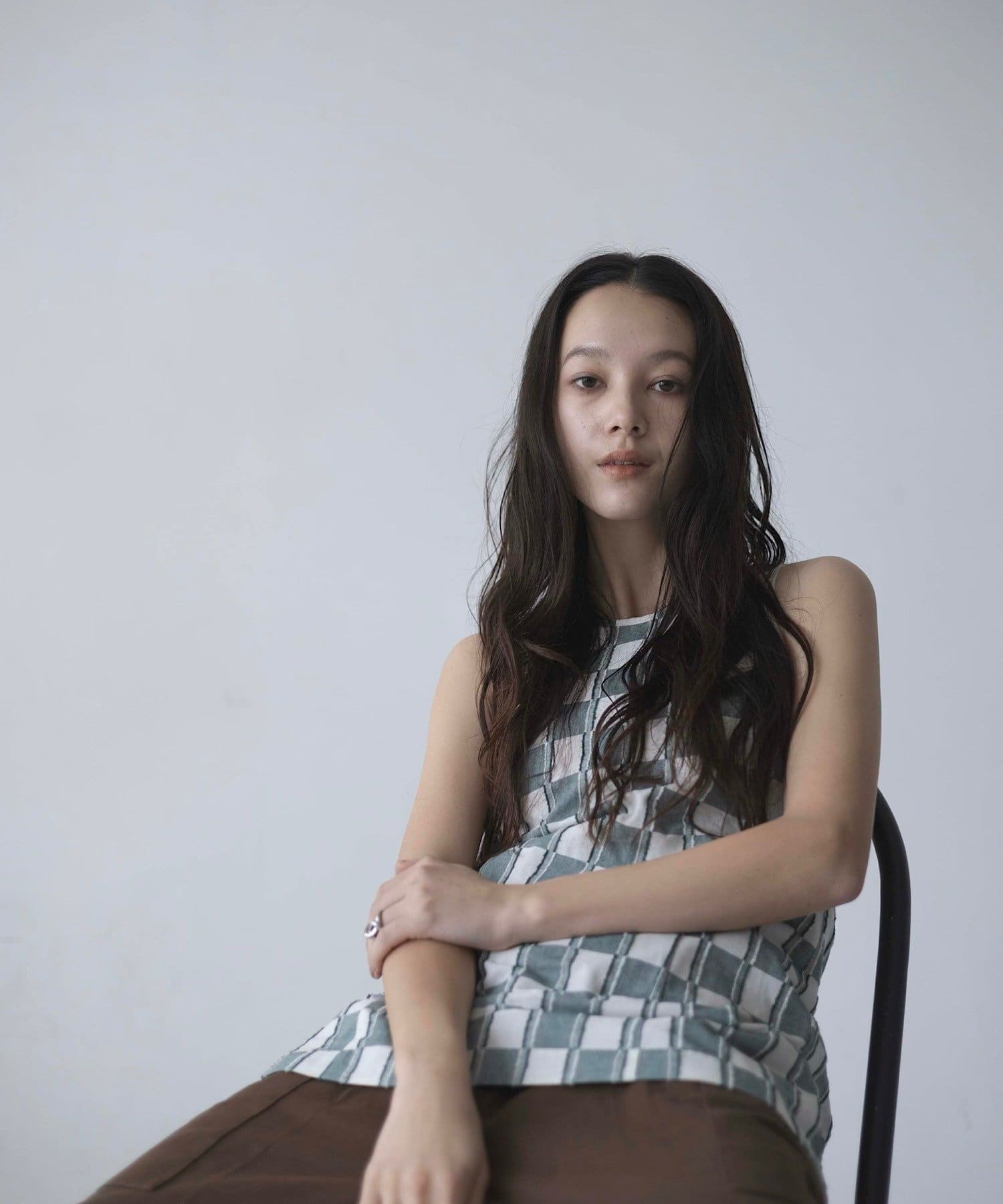 Kastane(カスタネ) 【CINAMOD】 HALTER NECK CAMI