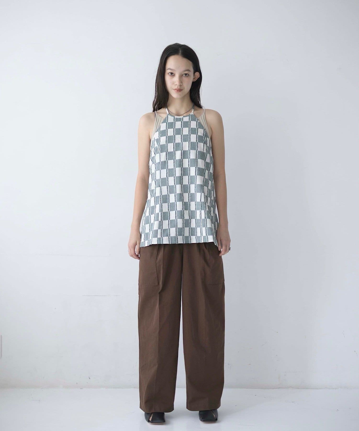 Kastane(カスタネ) 【CINAMOD】 HALTER NECK CAMI