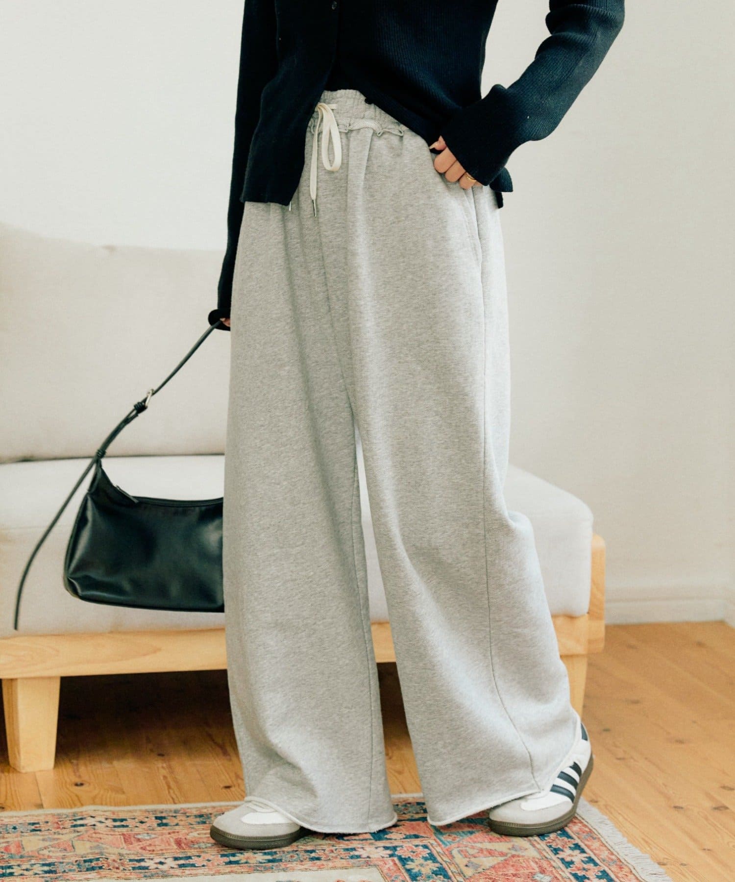 CIAOPANIC TYPY(チャオパニックティピー) 【新色追加】裏毛ワイドイージーパンツ/スウェットパンツ