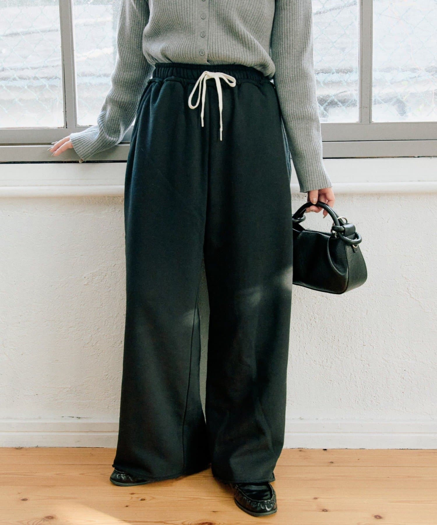 CIAOPANIC TYPY(チャオパニックティピー) 【新色追加】裏毛ワイドイージーパンツ/スウェットパンツ