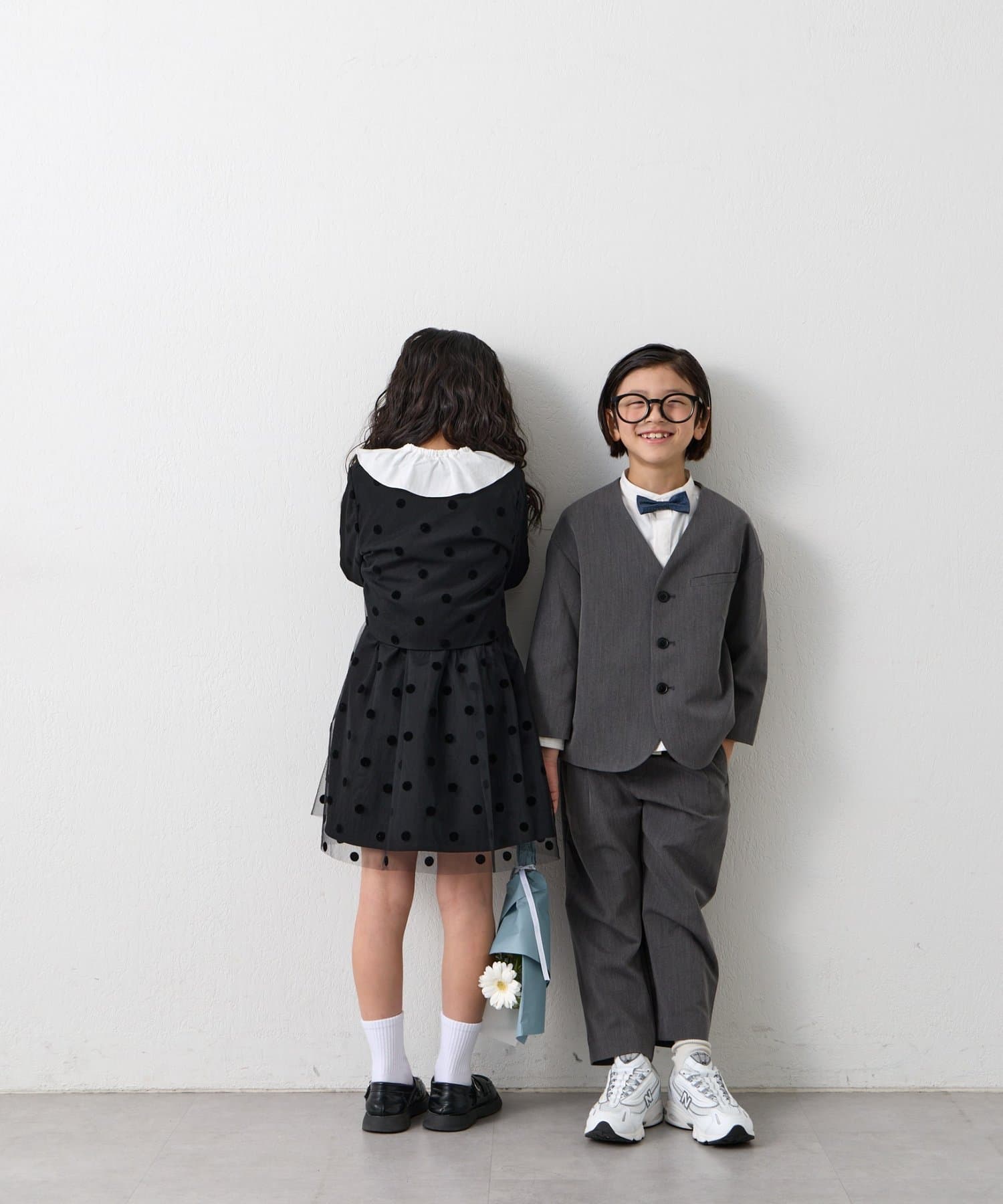 CIAOPANIC TYPY(チャオパニックティピー) 【KIDS】【フォーマル・セレモニー】洗える 蝶ネクタイ付きシャツセット