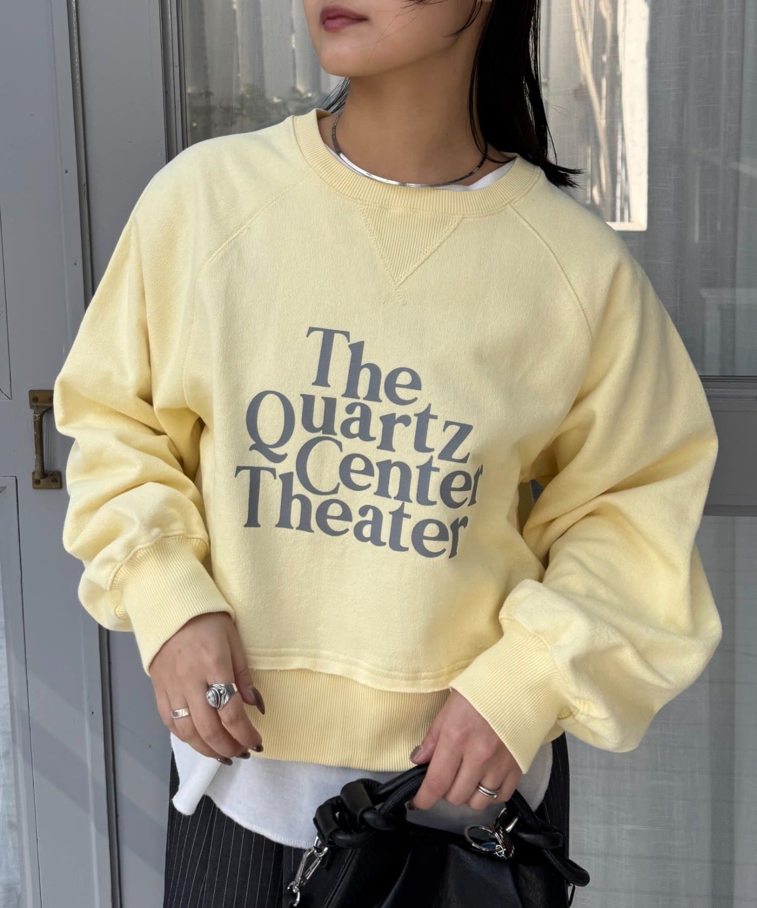 CIAOPANIC TYPY(チャオパニックティピー) 【ツブシャリ!】ドライタッチネップロゴスウェット