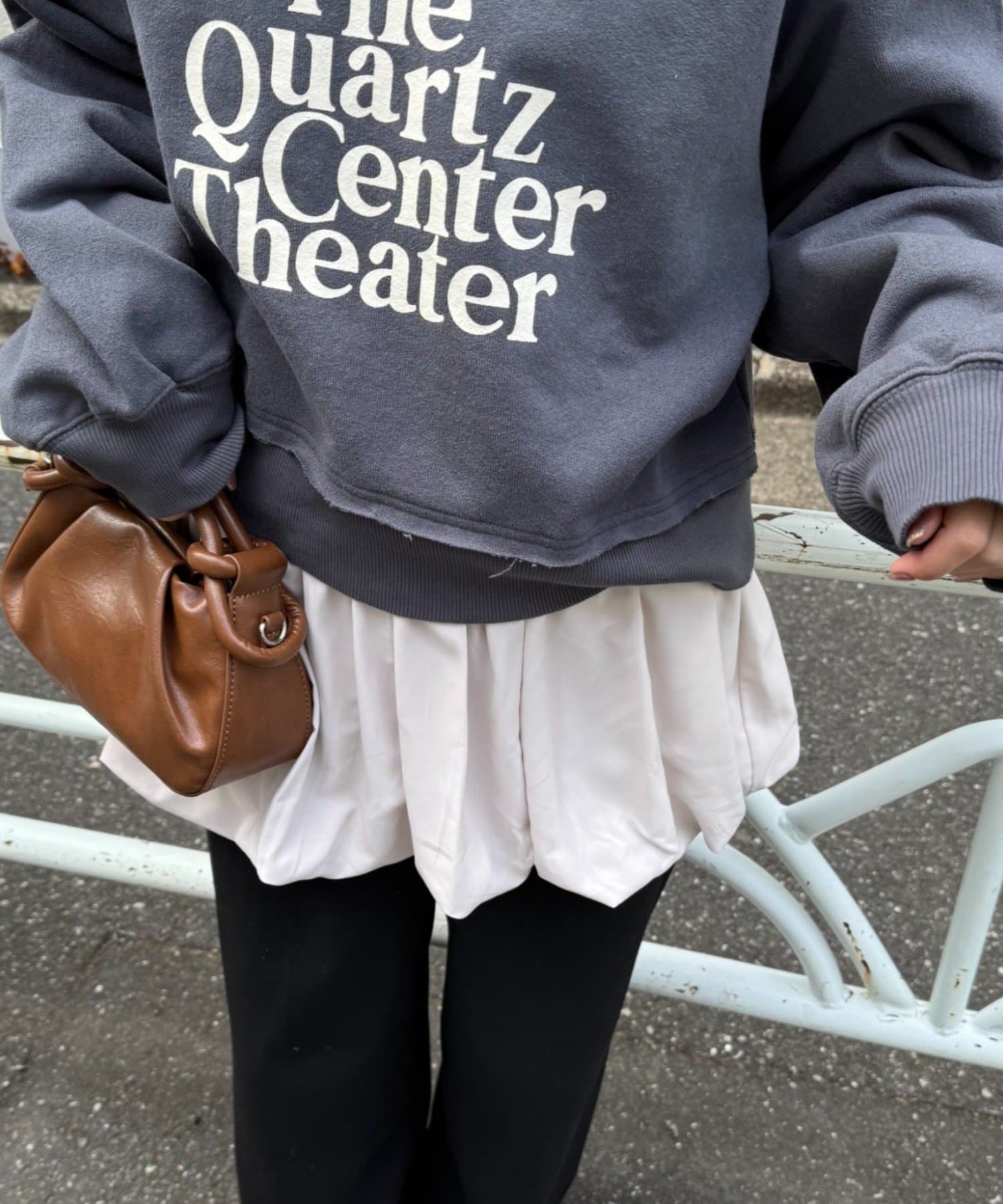 CIAOPANIC TYPY(チャオパニックティピー) 裾バルーンランダムリブトップス