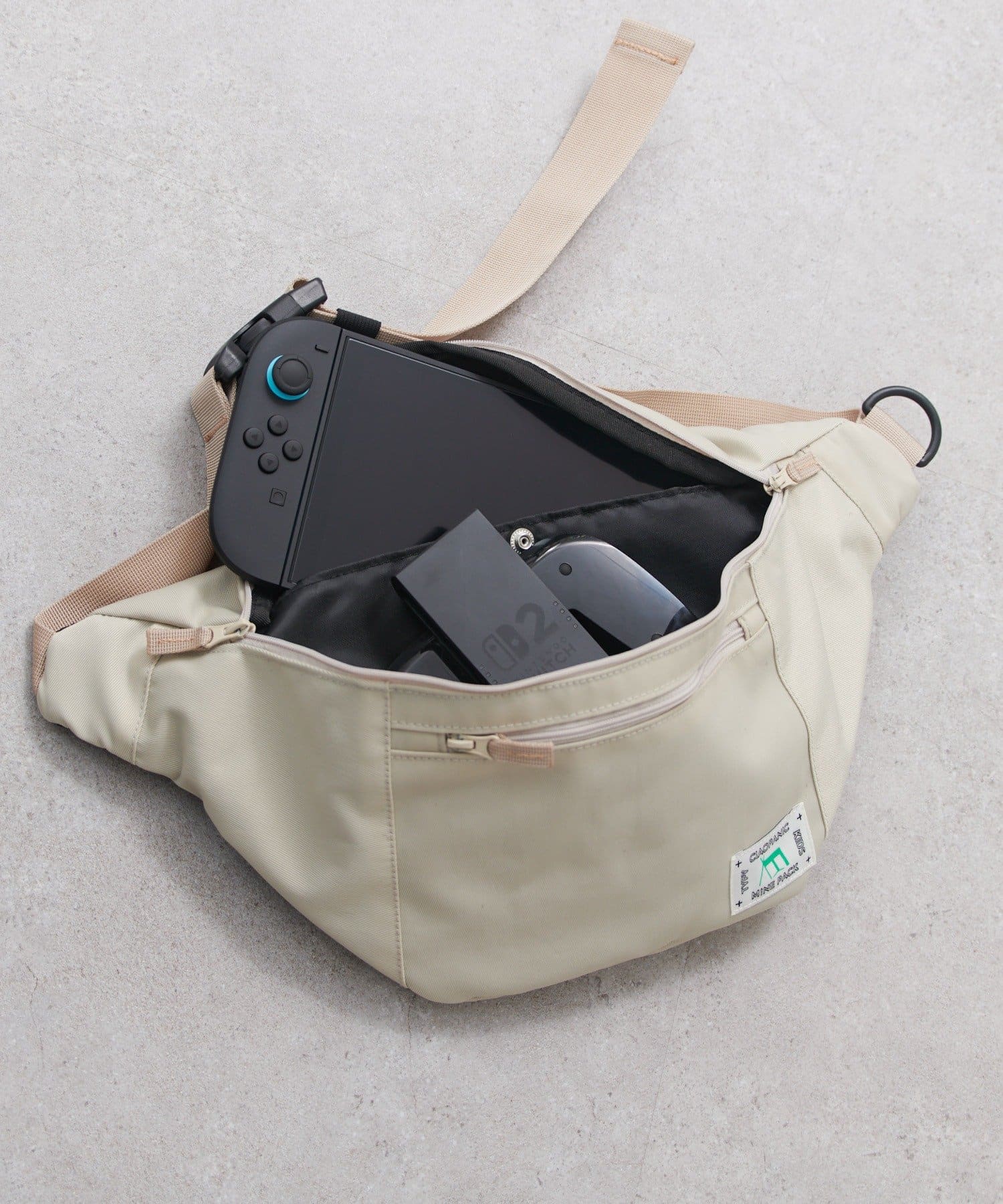 CIAOPANIC TYPY(チャオパニックティピー) 【KIDS】【minepack】ゲーム機も楽々収納 マルチカラースイッチバッグ