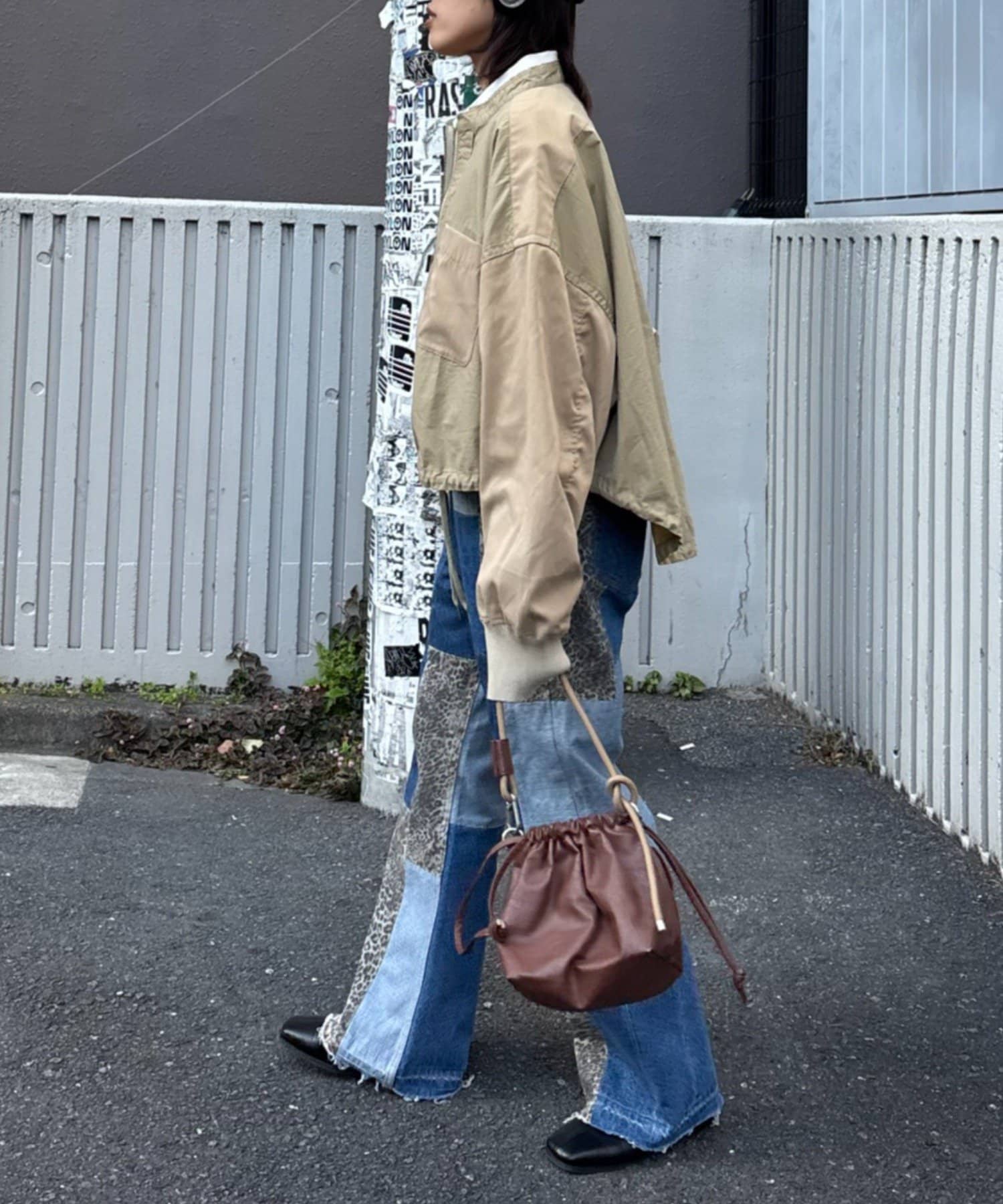 CIAOPANIC TYPY(チャオパニックティピー) etsintaリメイクZIPシャツジャケット