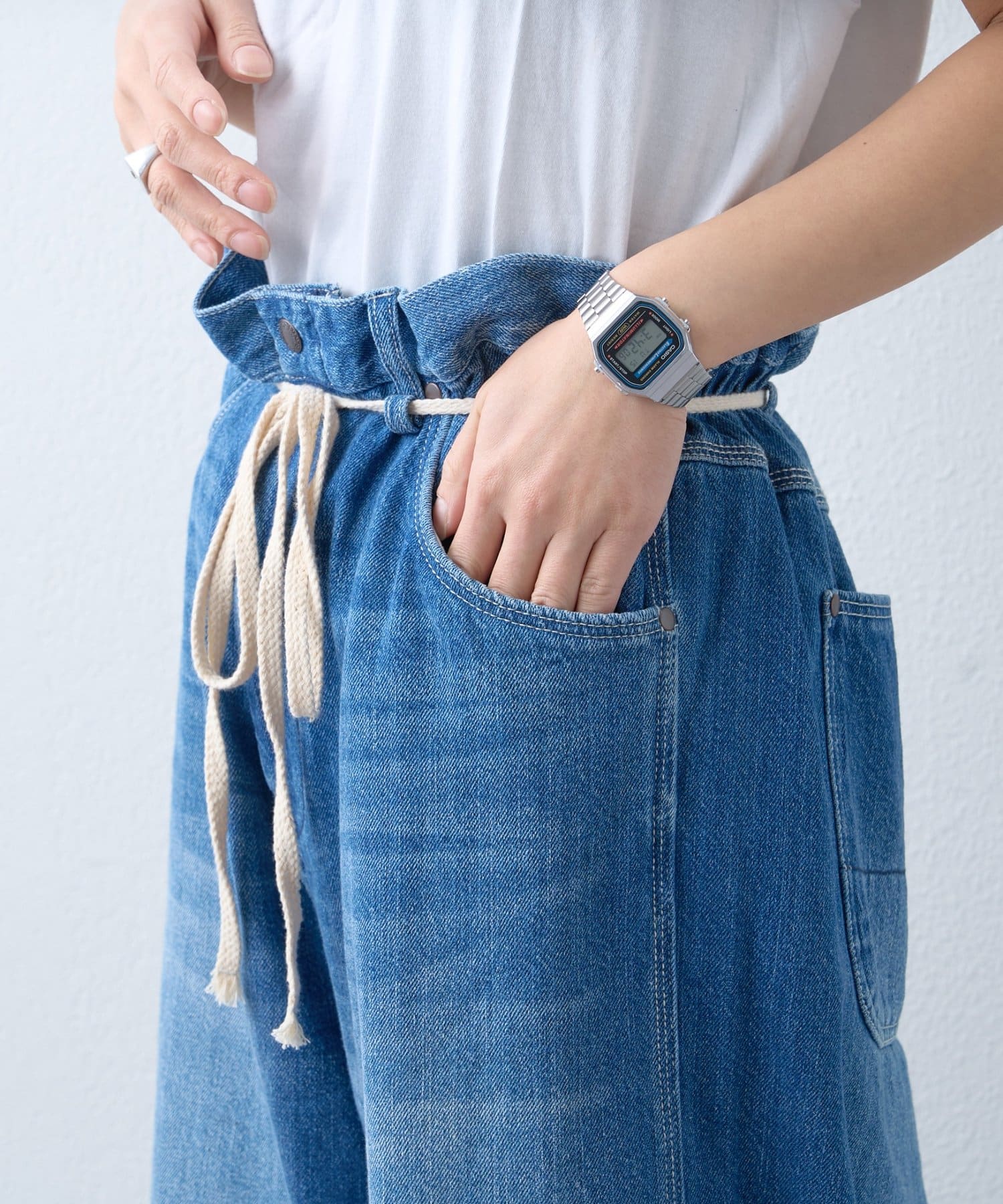 CIAOPANIC TYPY(チャオパニックティピー) 【etsinta/エシンタ】ライトオンスリメイクワイドパンツ