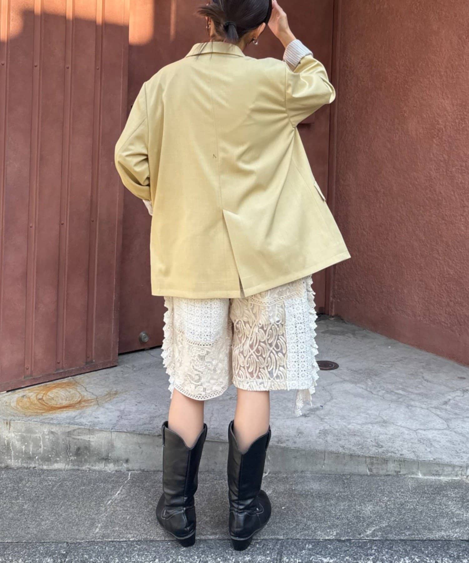 CIAOPANIC TYPY(チャオパニックティピー) ≪26SS展示会アイテム≫【etsinta/エシンタ】レースパッチワークショーツINDIA