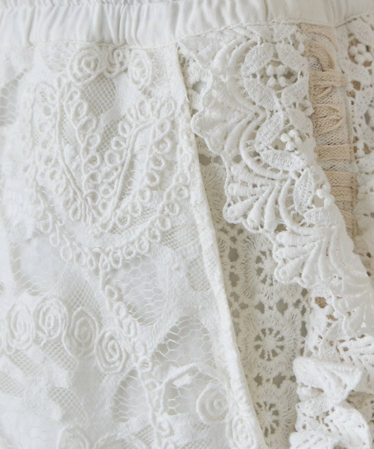 CIAOPANIC TYPY(チャオパニックティピー) 【etsinta/エシンタ】レースパッチワークショーツINDIA