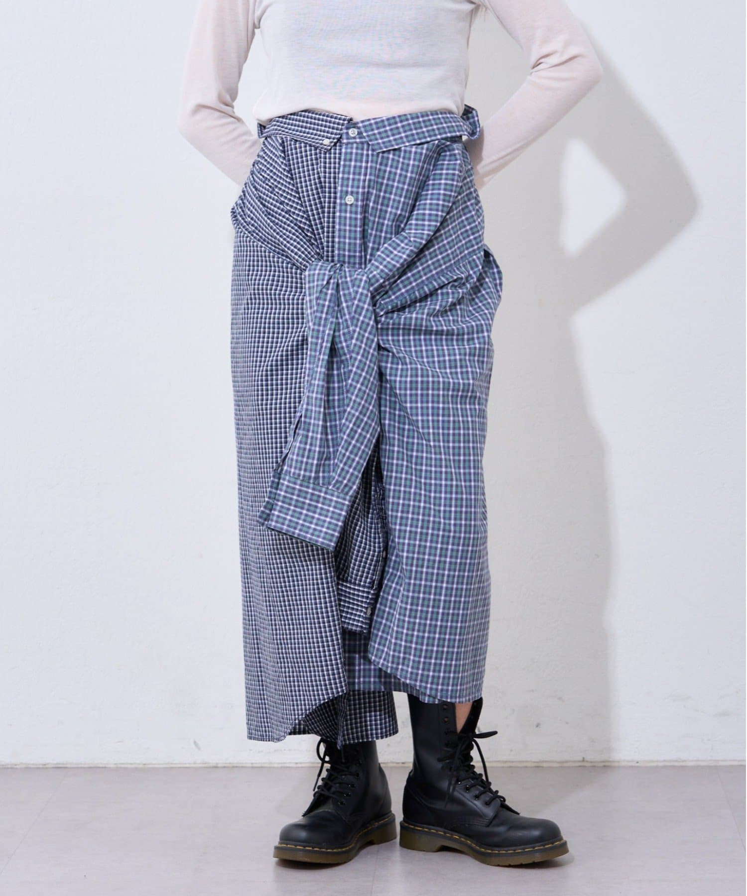 CIAOPANIC TYPY(チャオパニックティピー) 【etsinta】2wayシャツスカート