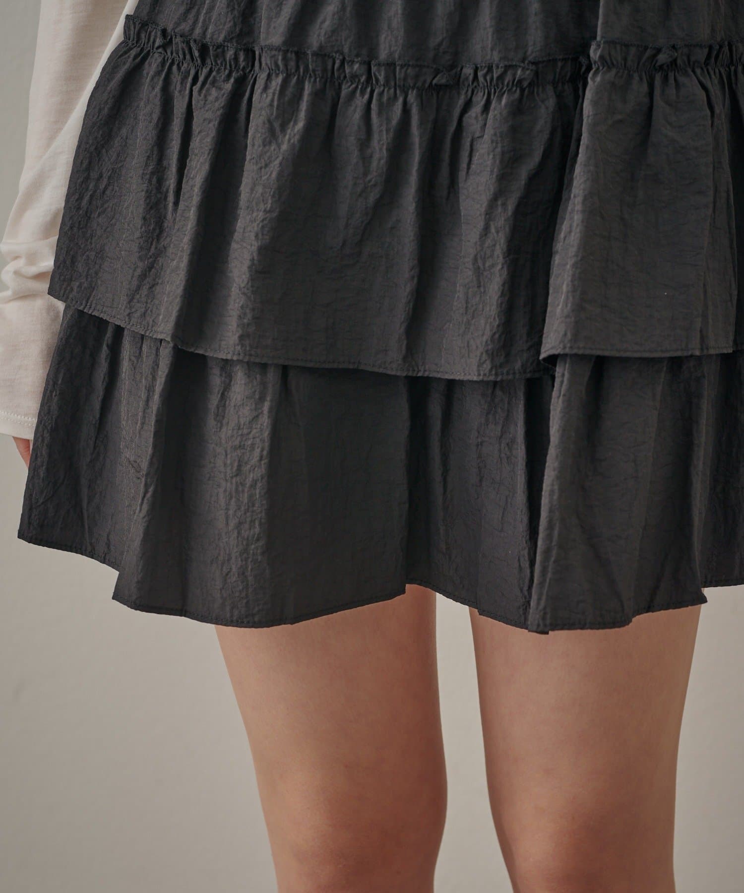 mline(エムライン) [mline]ティアードスカート