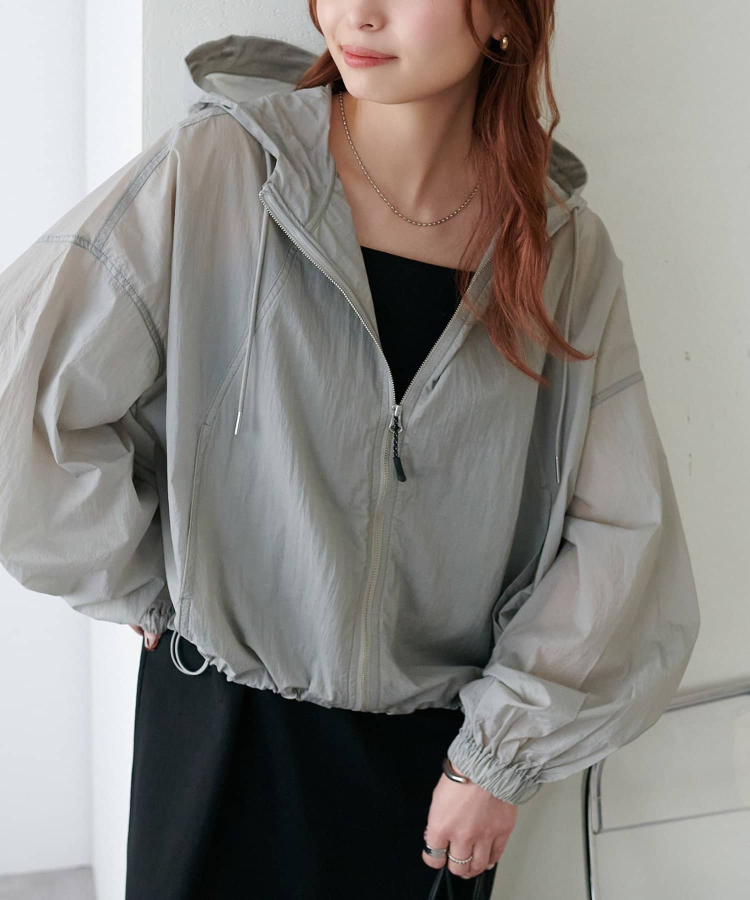 DISCOAT(ディスコート) 【SS先行予約】ナイロンフーディーブルソン