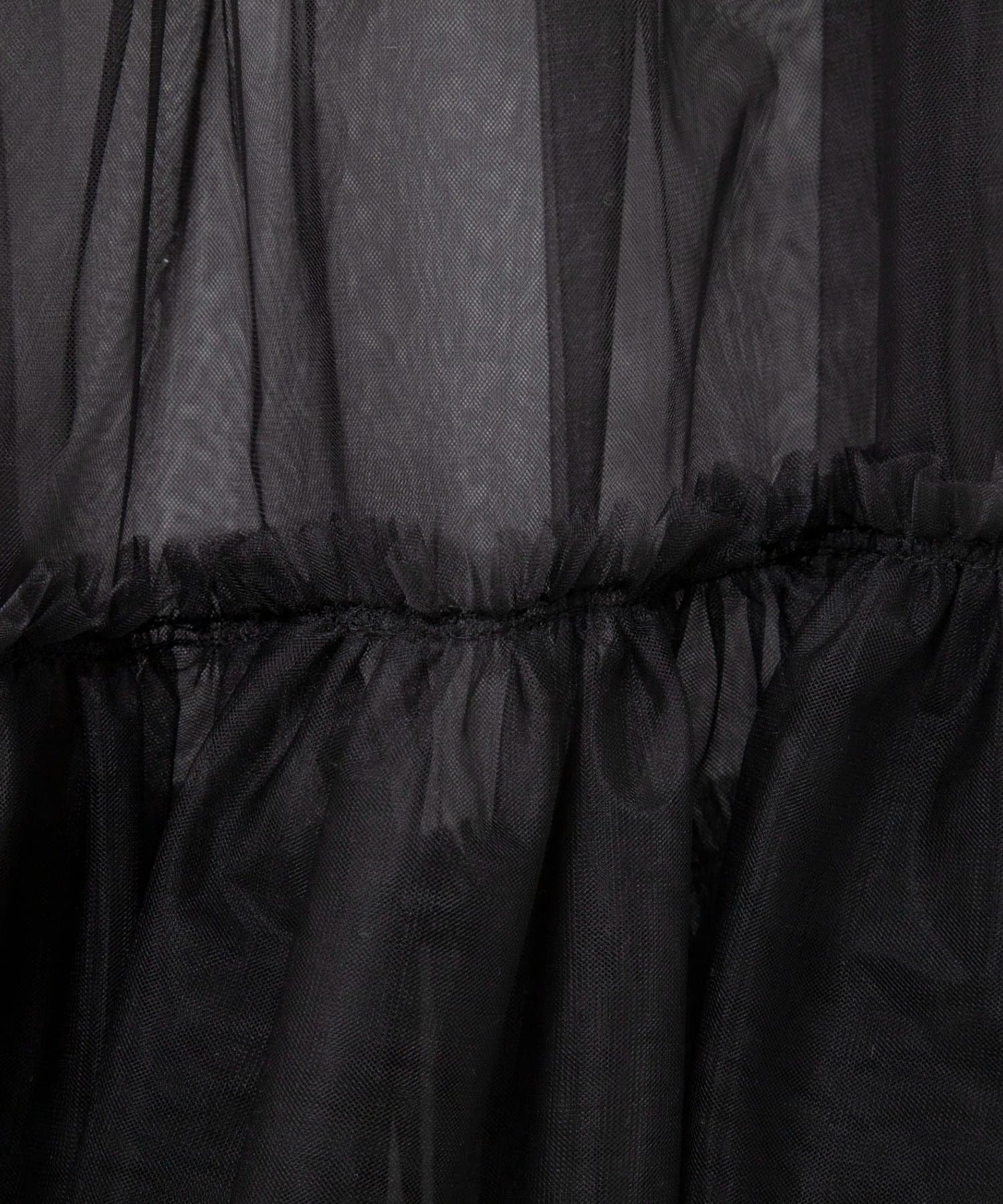 NOLLEY'S(ノーリーズ) ウォッシャブルチュール2WAYブラウス