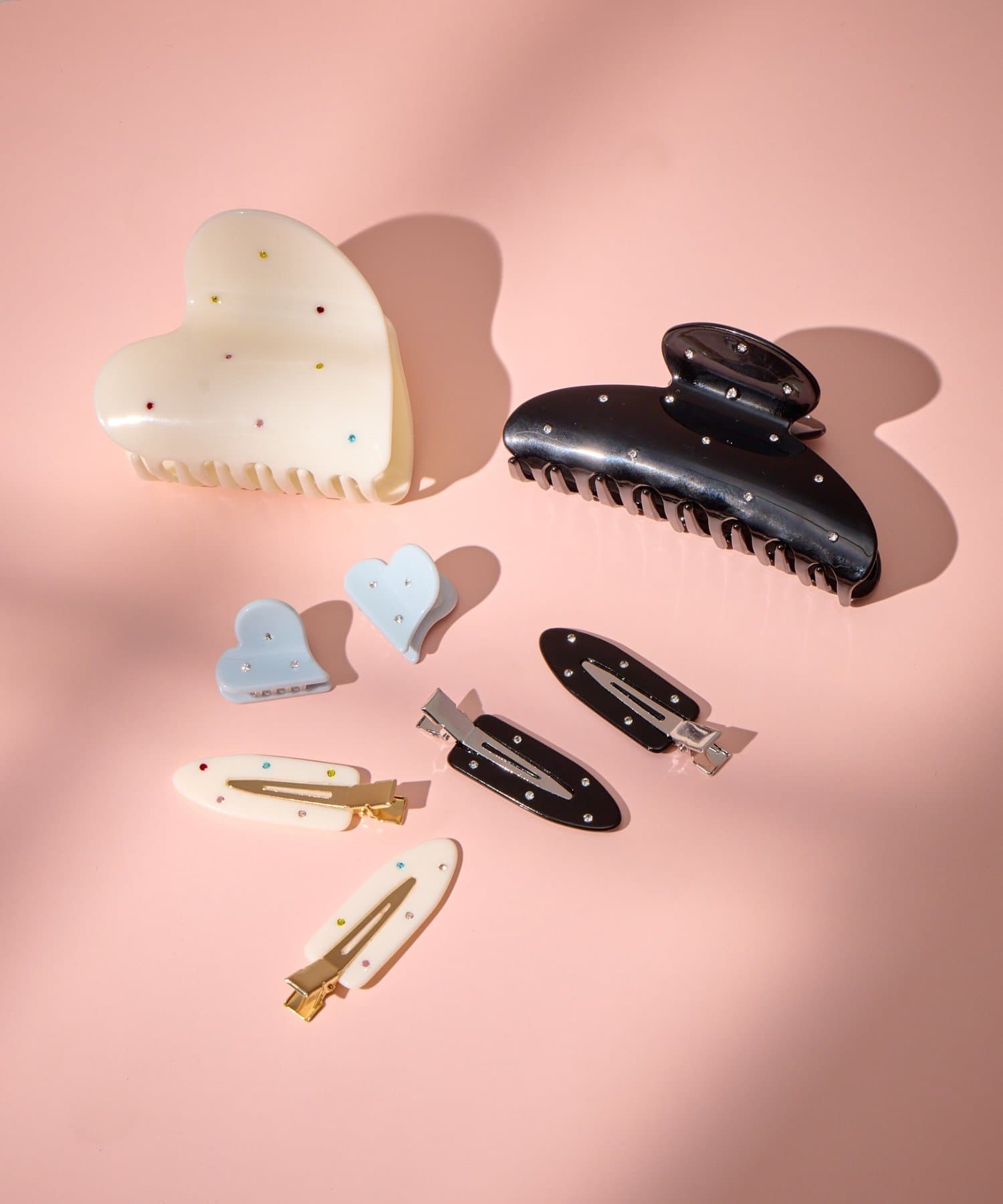 Lattice(ラティス) ハートストーンカラークリップ