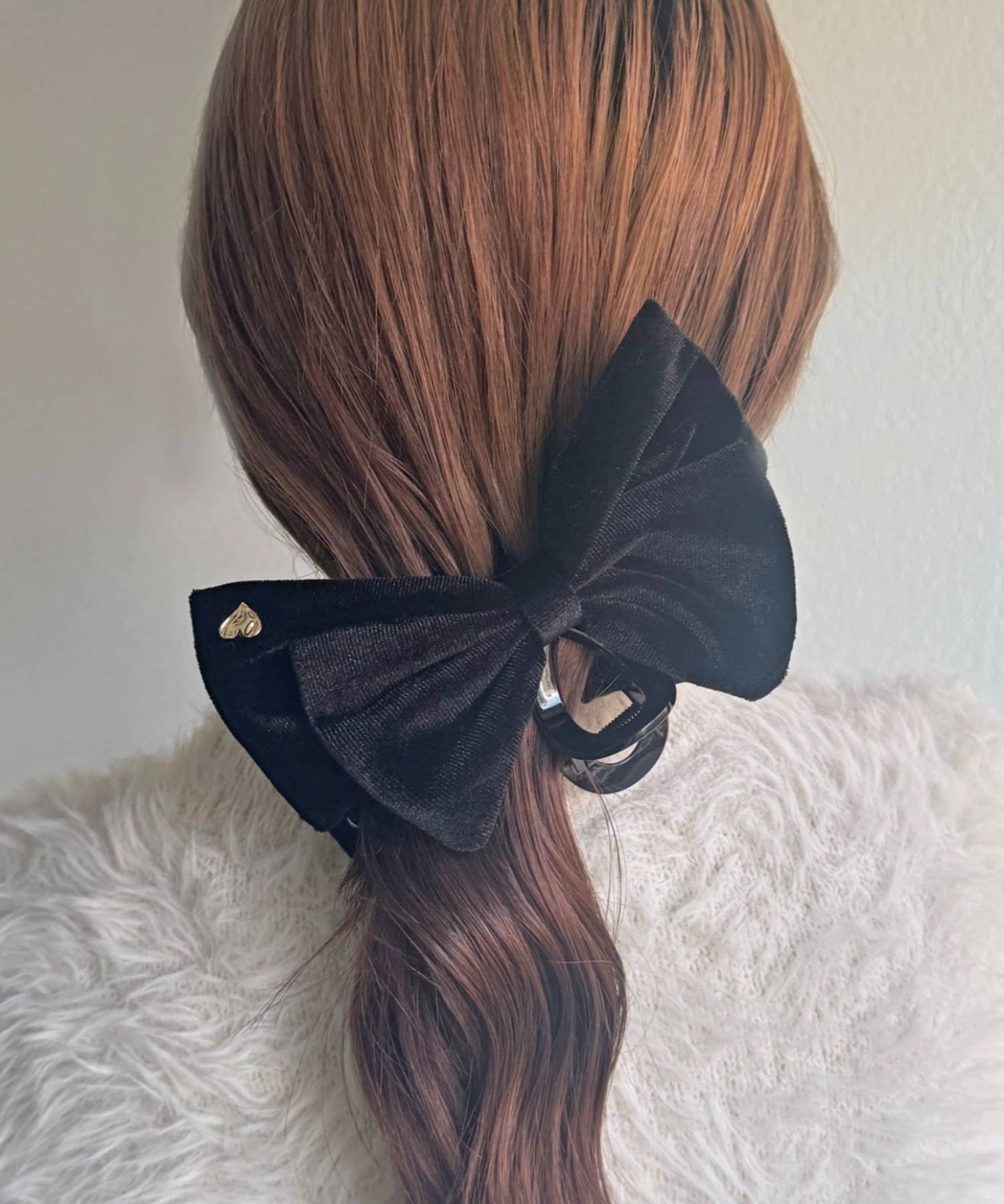 Lattice(ラティス) ベロアリボンクリップ