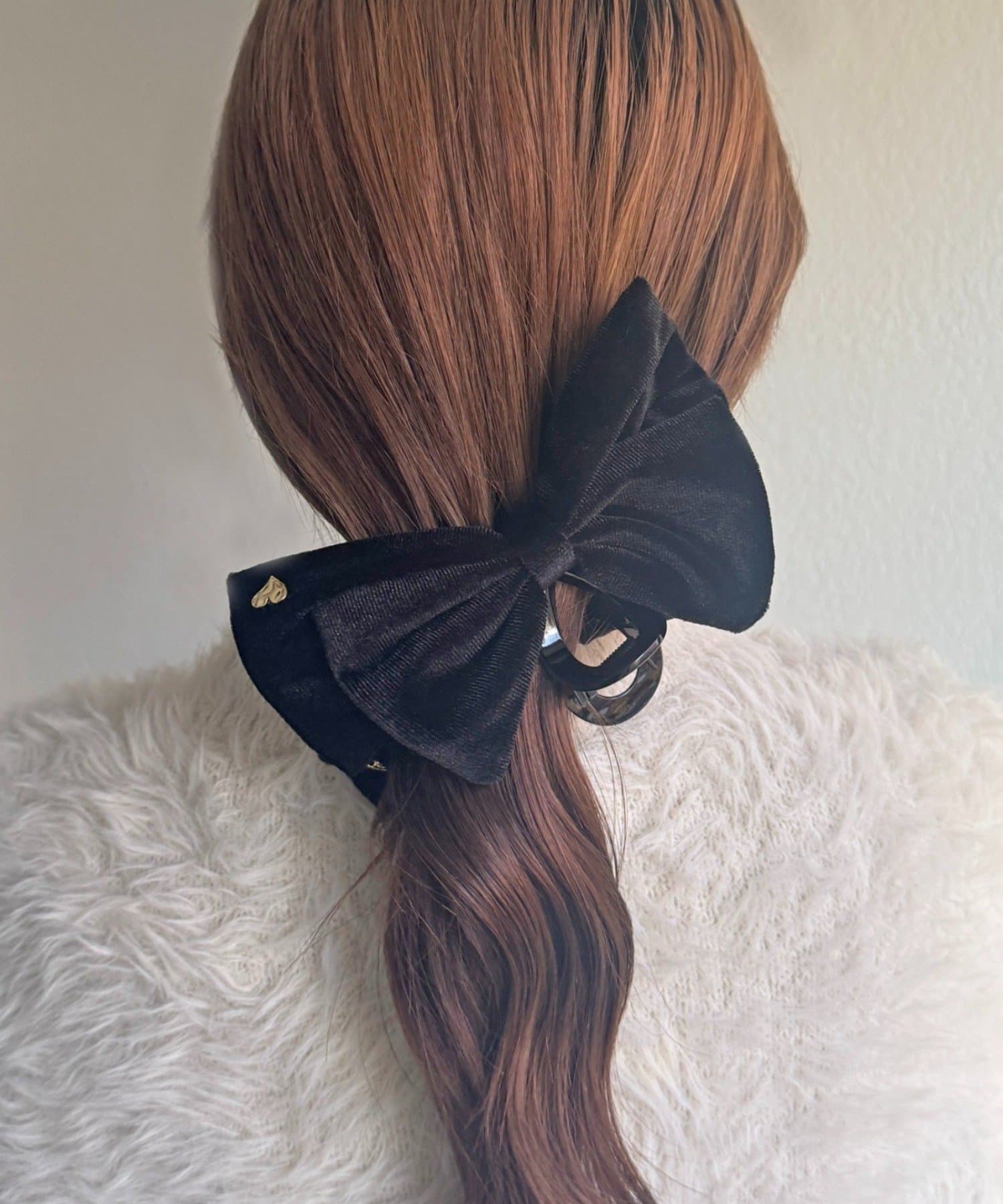 Lattice(ラティス) ベロアリボンクリップ