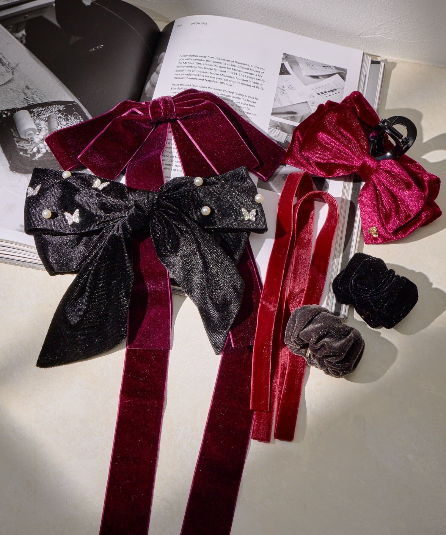 Lattice(ラティス) ラメベロアロールヘアカフ