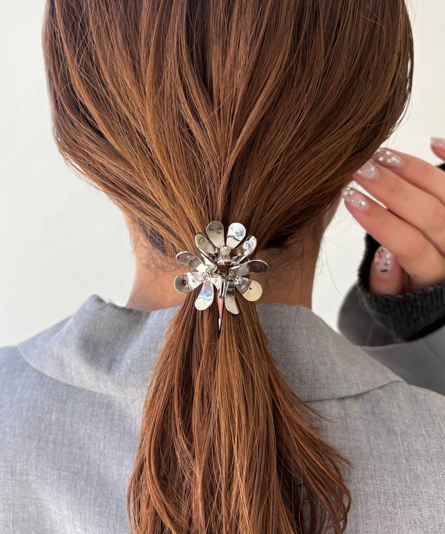 Lattice(ラティス) フラワーヘアカフ