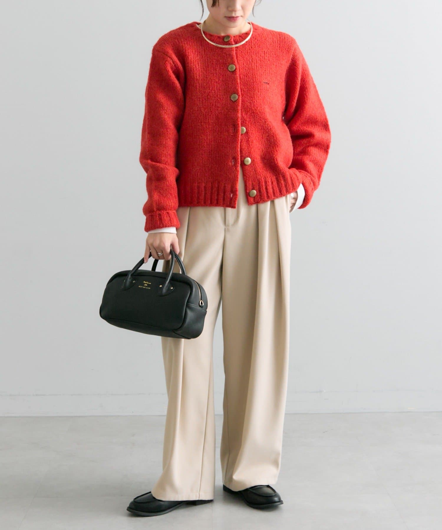 PUAL CE CIN(ピュアルセシン) レザー2WAYバッグ