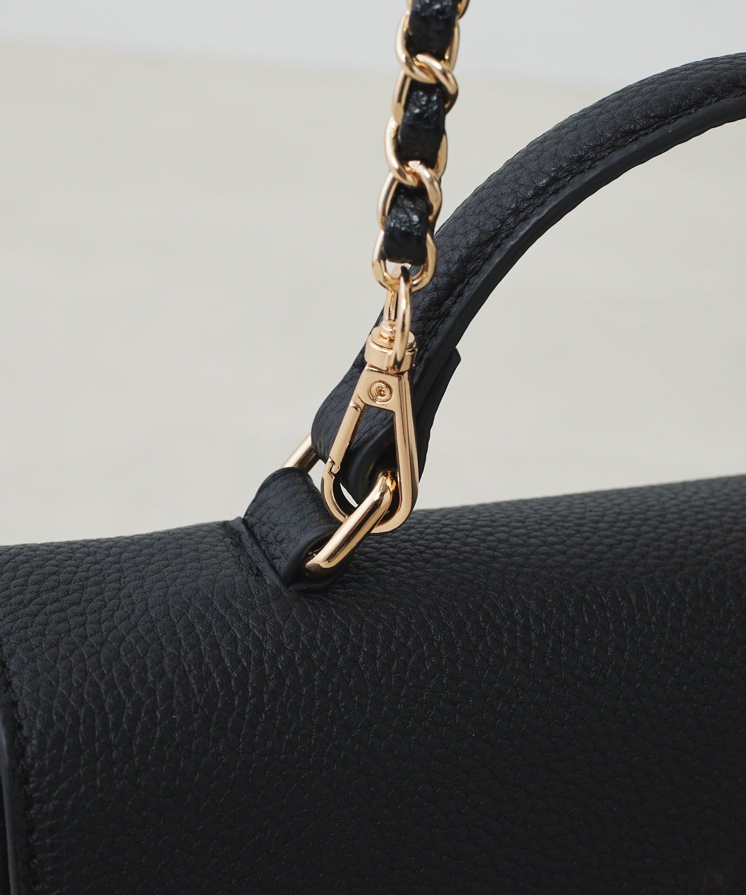 PUAL CE CIN(ピュアルセシン) チェーンショルダー2WAYバッグ