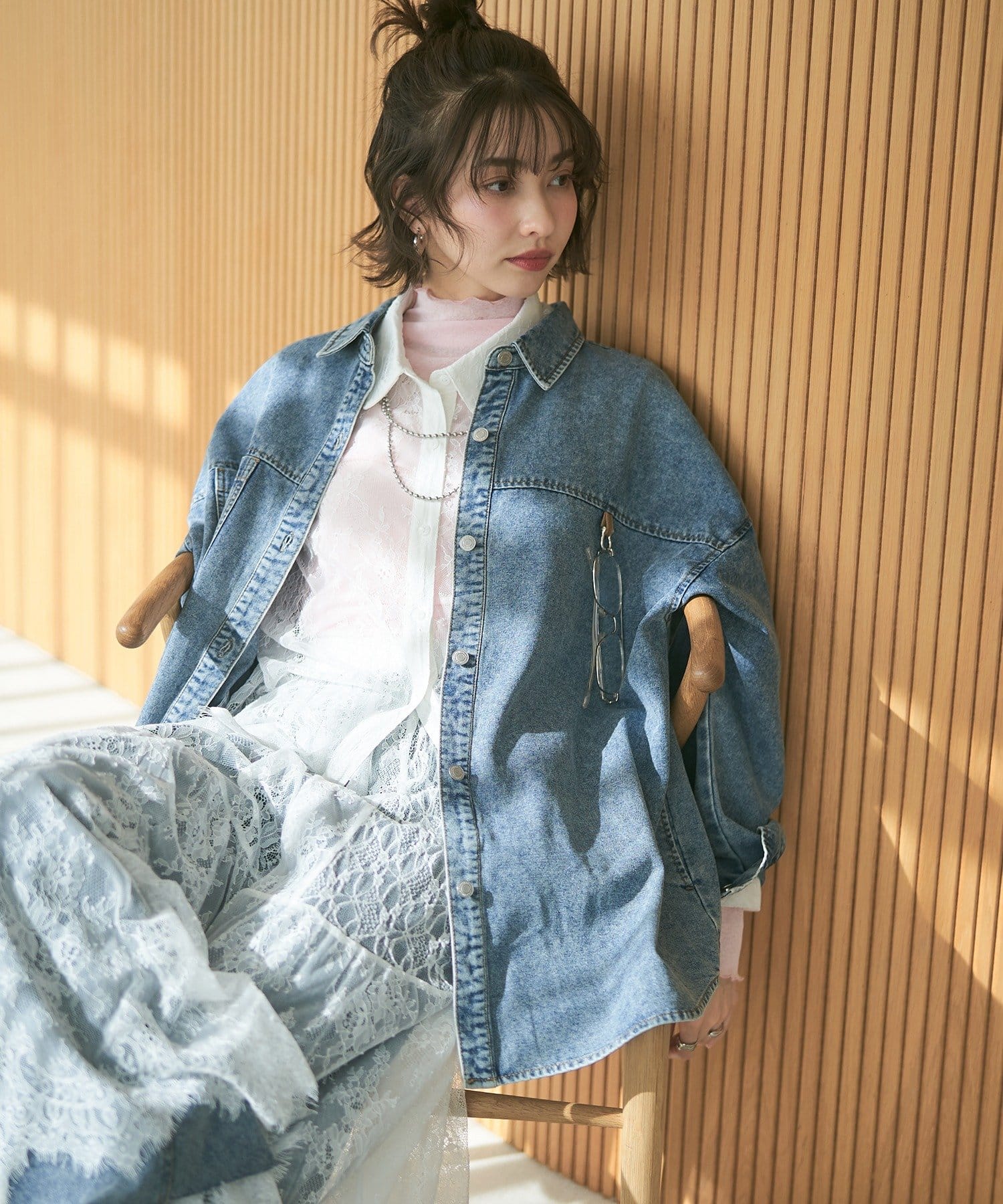 Remind me and forever(リマインドミーアンドフォーエバー) 【2026SS】【SETUP対応】デニムシャケット