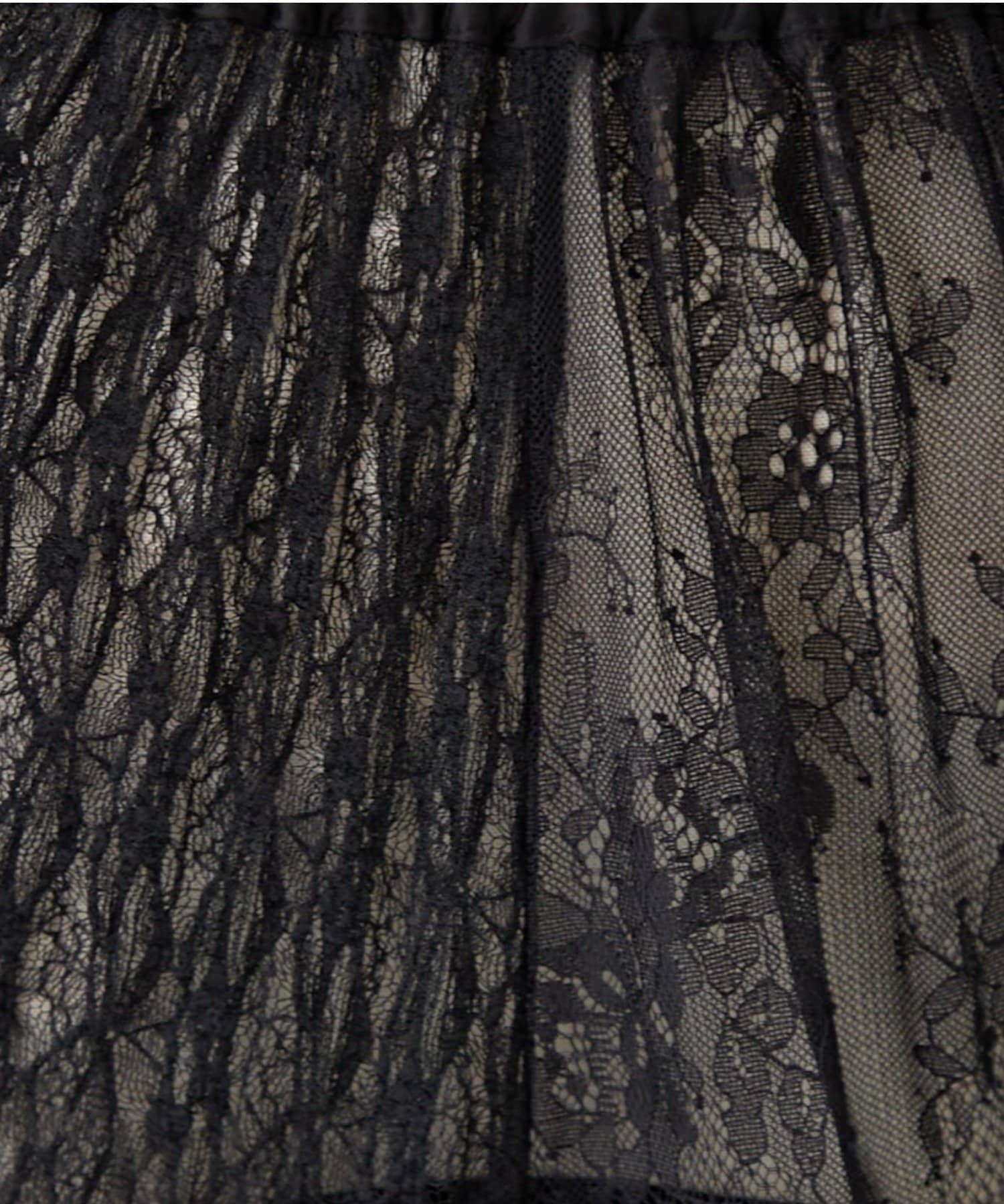 Remind me and forever(リマインドミーアンドフォーエバー) 【2026SS】ひげレースティアードスカート