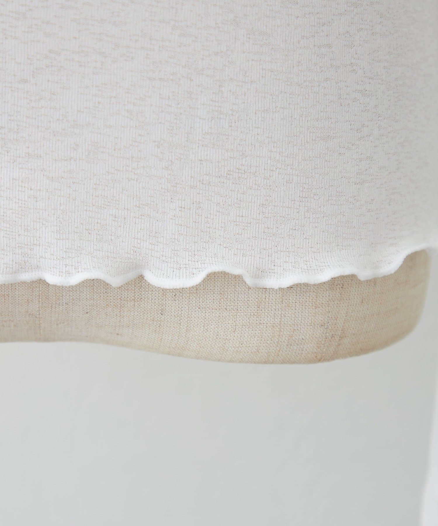 Remind me and forever(リマインドミーアンドフォーエバー) 【2026SS】レイヤードにおすすめ、シアーネットボトルネックプルオーバー