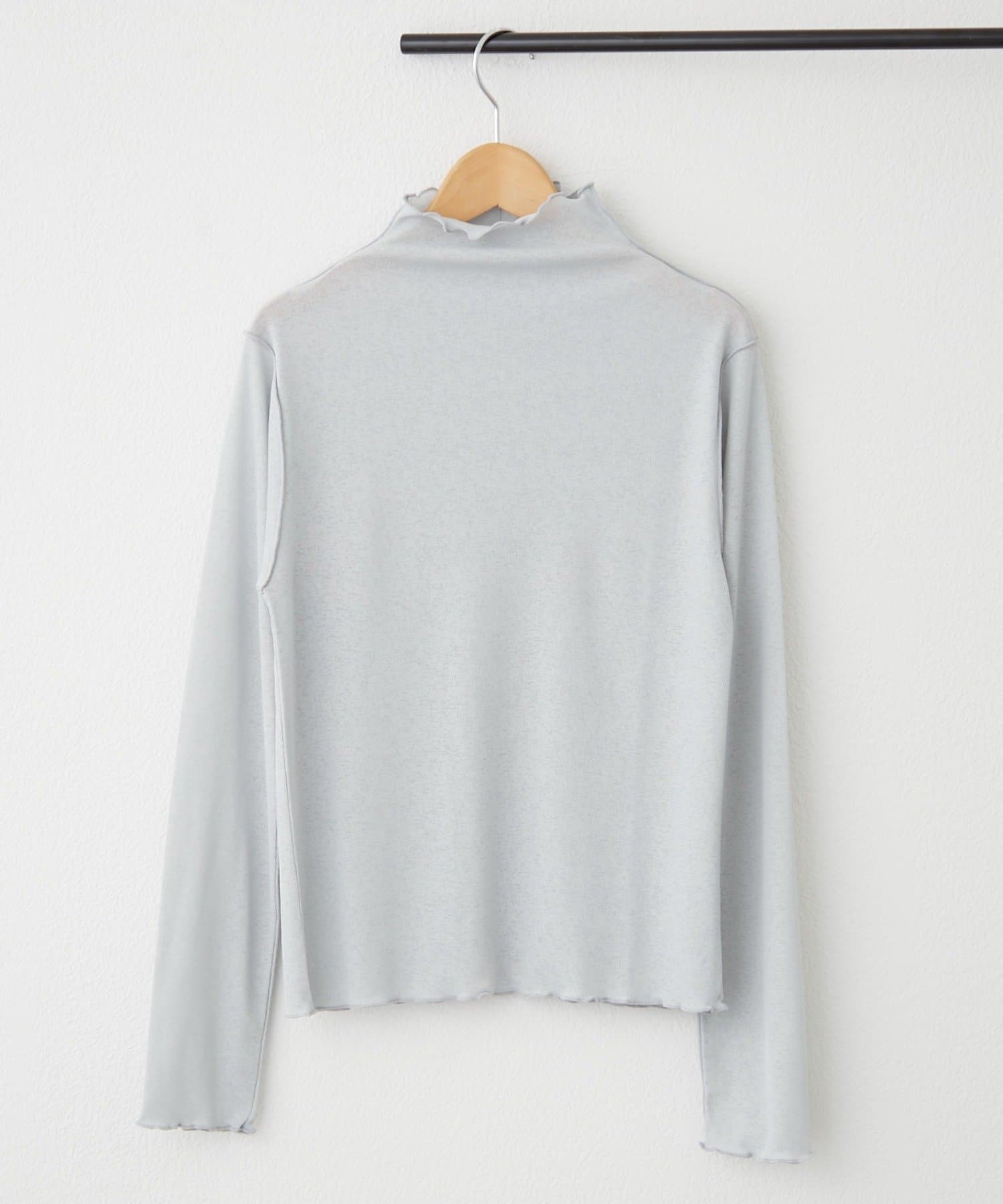 Remind me and forever(リマインドミーアンドフォーエバー) 【2026SS】レイヤードにおすすめ、シアーネットボトルネックプルオーバー