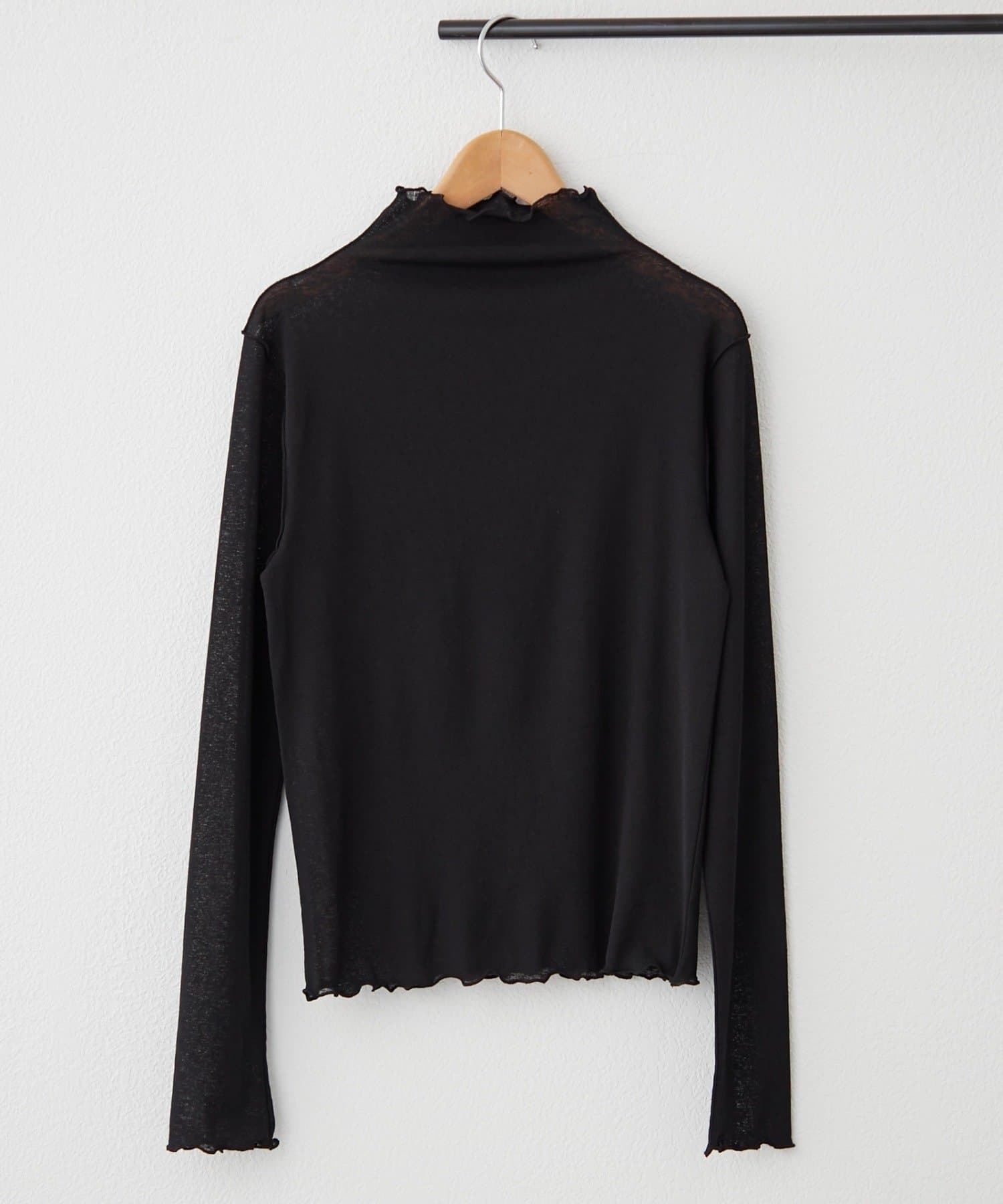 Remind me and forever(リマインドミーアンドフォーエバー) 【2026SS】レイヤードにおすすめ、シアーネットボトルネックプルオーバー