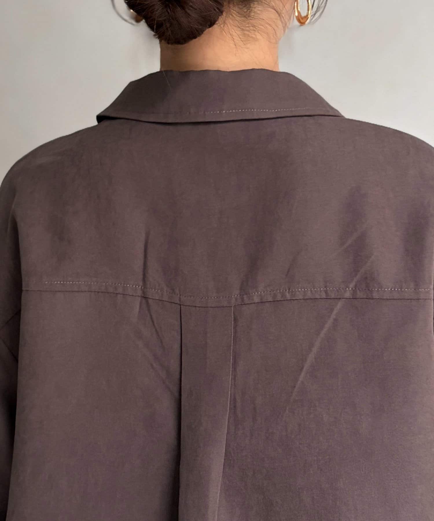 Chez toi(シェトワ) ショート丈シャツジャケット