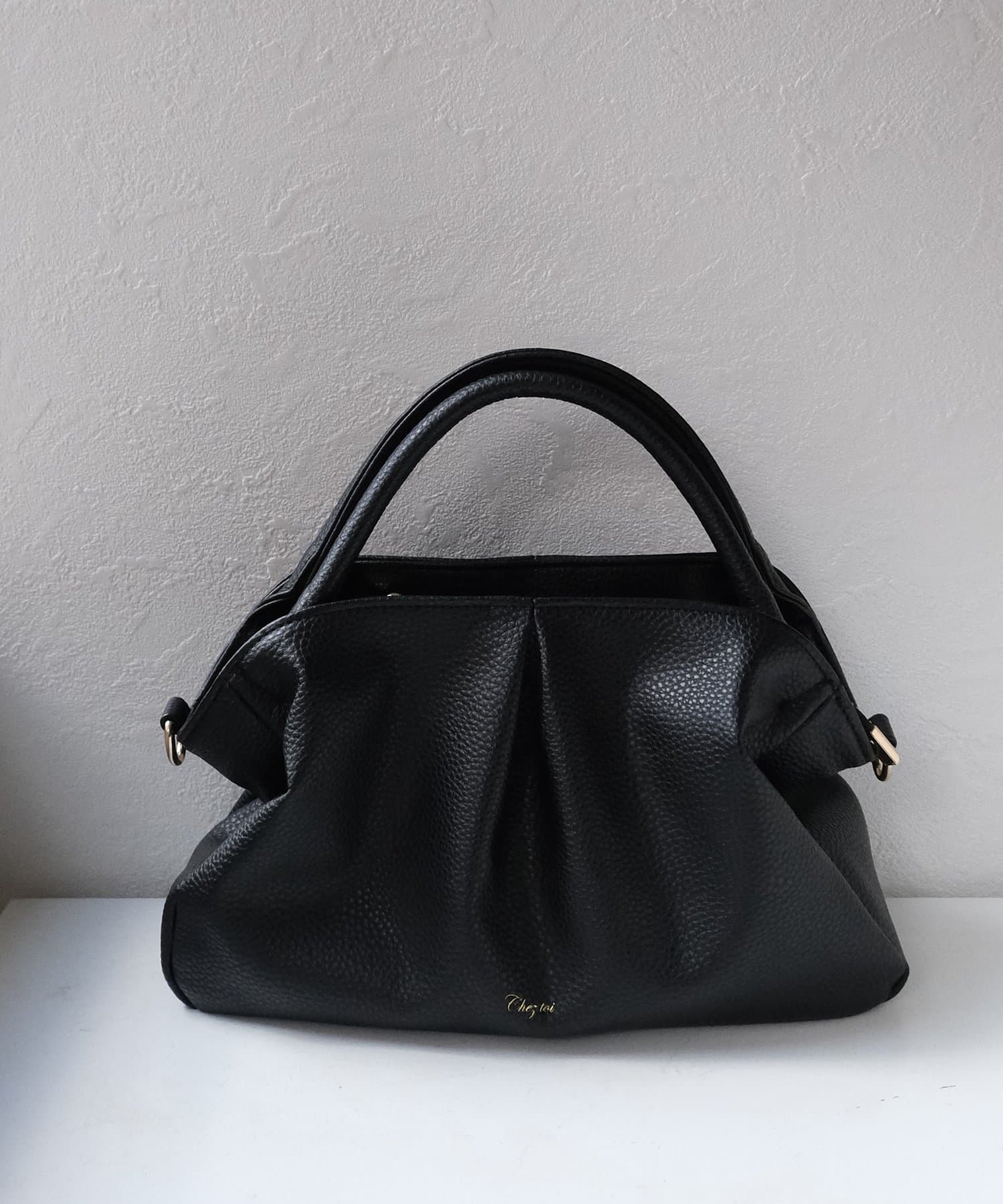 Chez toi(シェトワ) 【ITAMI企画】タックミニボストンBAG