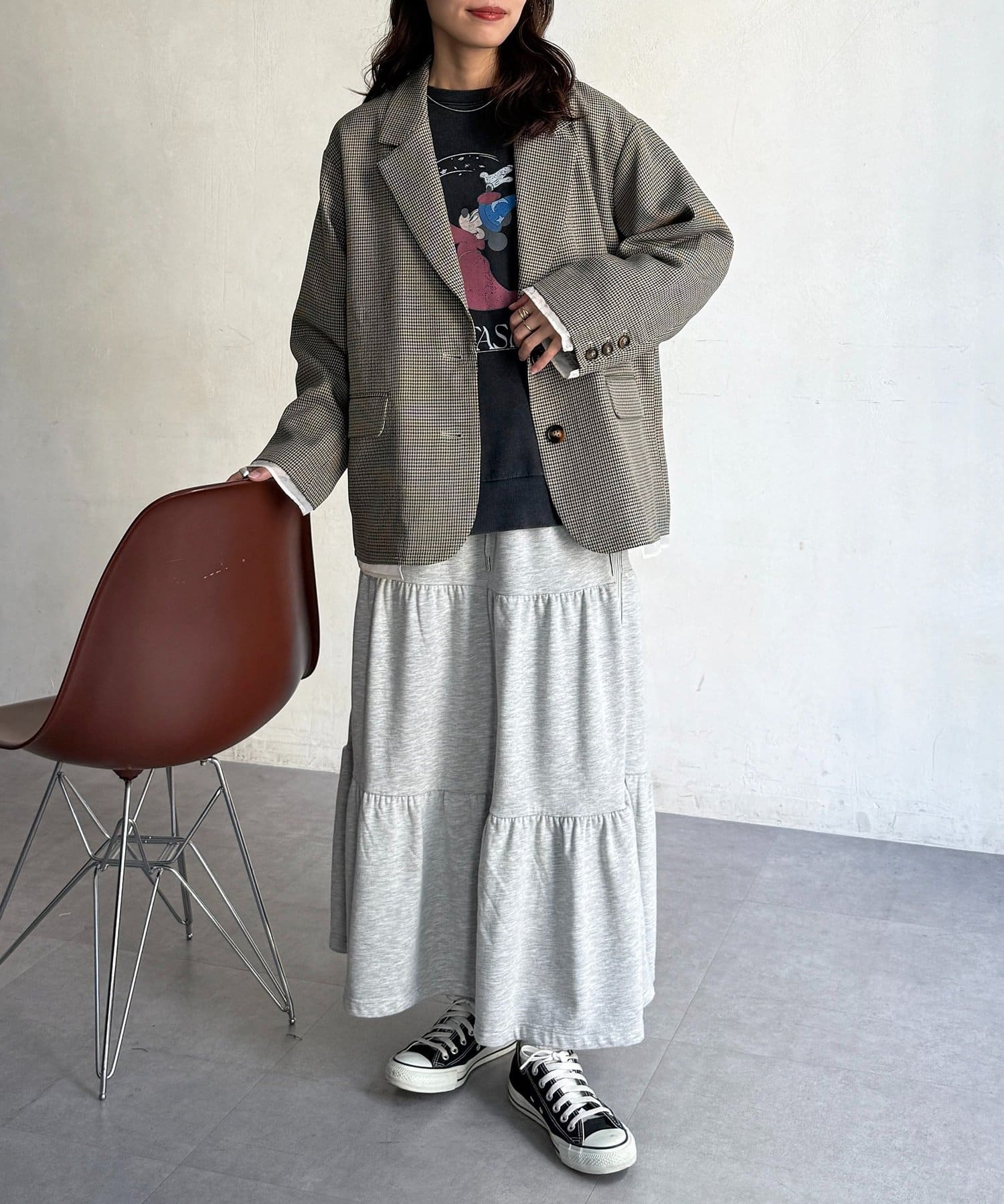 CPCM(シーピーシーエム) フェイクレイヤードテーラードジャケット