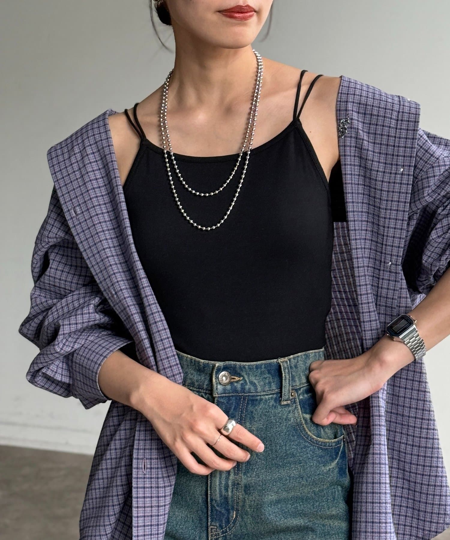 CPCM(シーピーシーエム) 接触冷感カップ付きキャミ