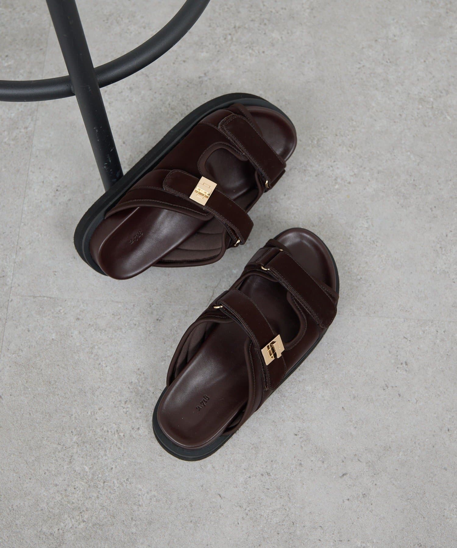 GALLARDAGALANTE(ガリャルダガランテ) 【2.718】ダブルベルトサンダル