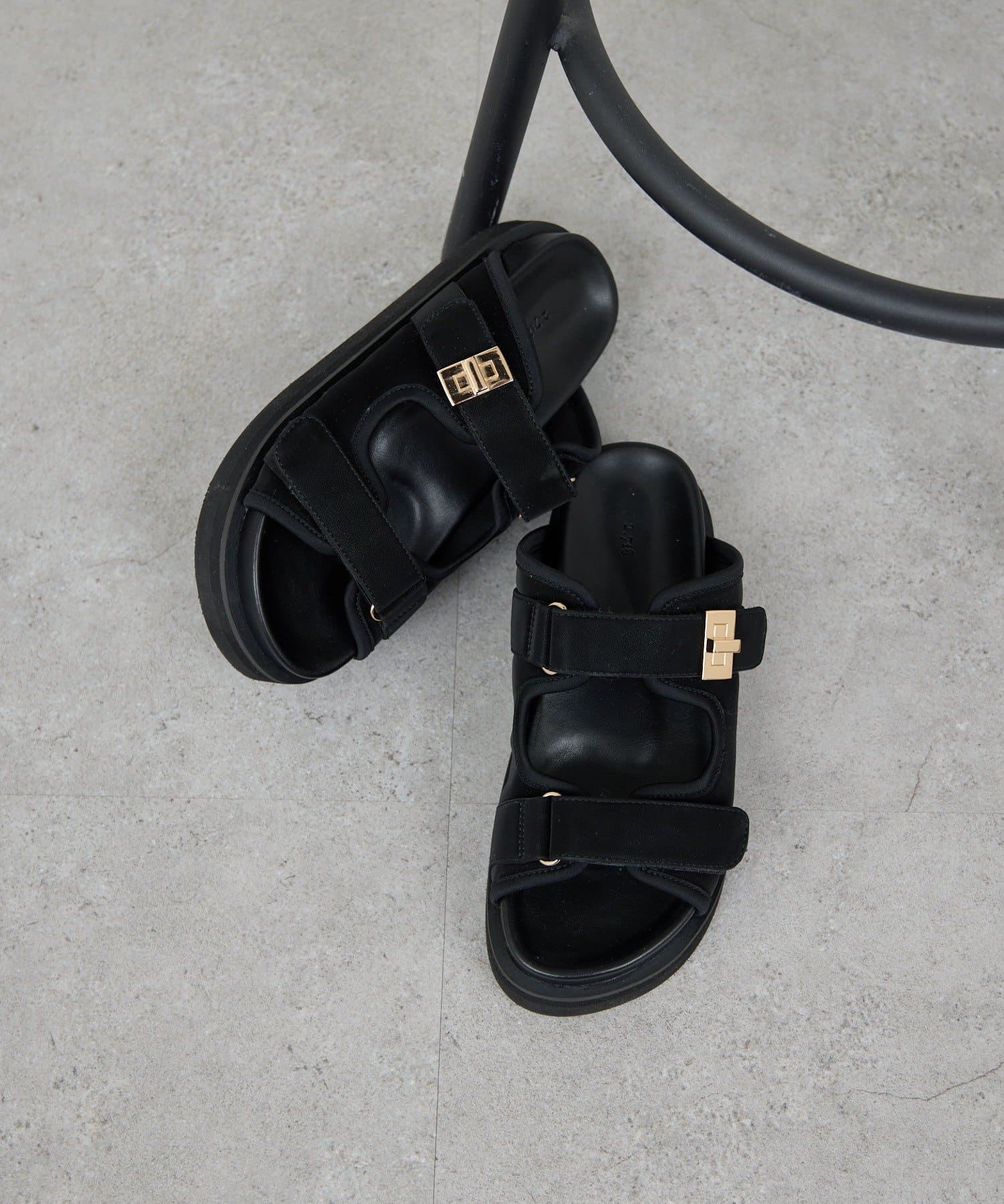 GALLARDAGALANTE(ガリャルダガランテ) 【2.718】ダブルベルトサンダル