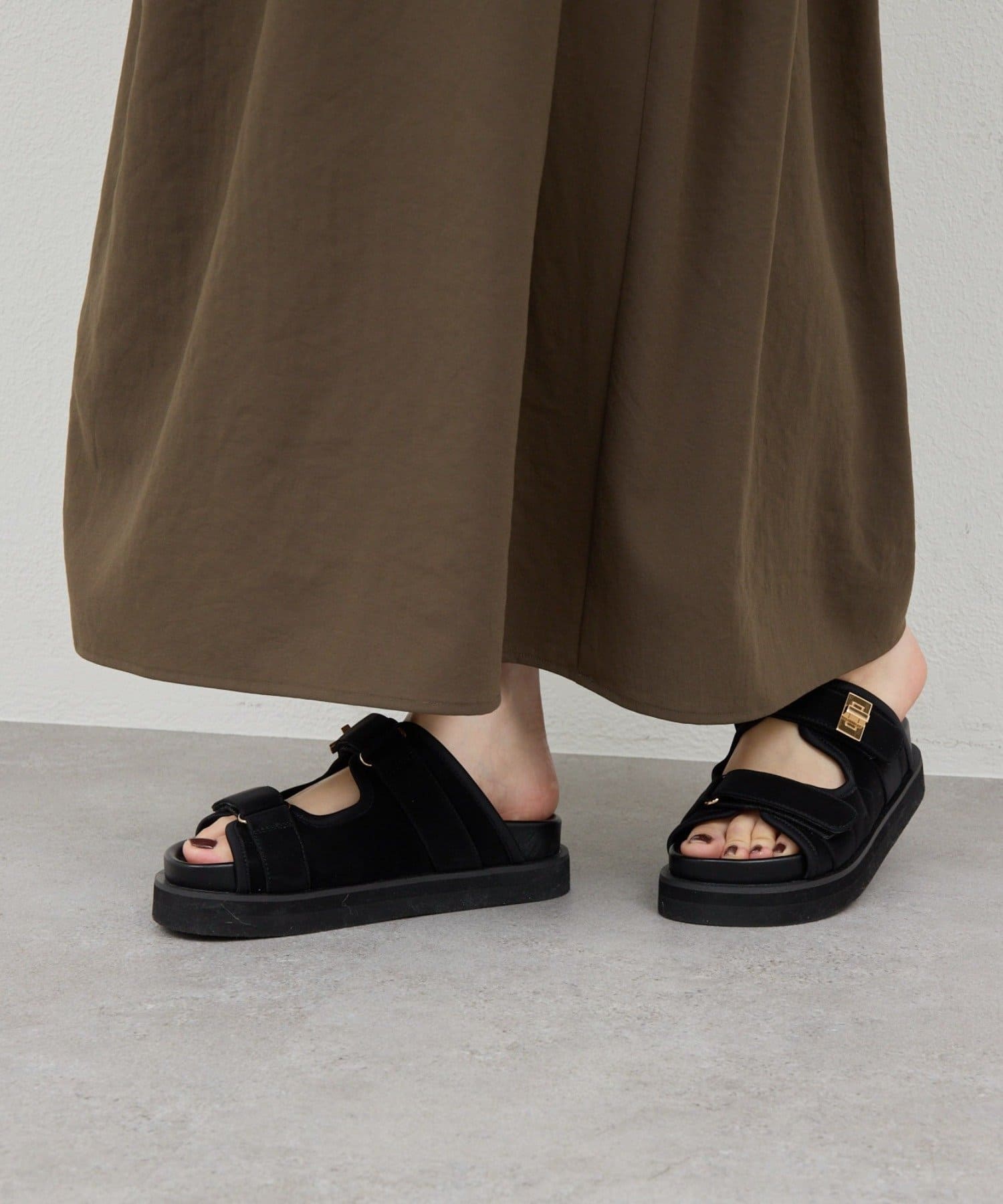 GALLARDAGALANTE(ガリャルダガランテ) 【2.718】ダブルベルトサンダル