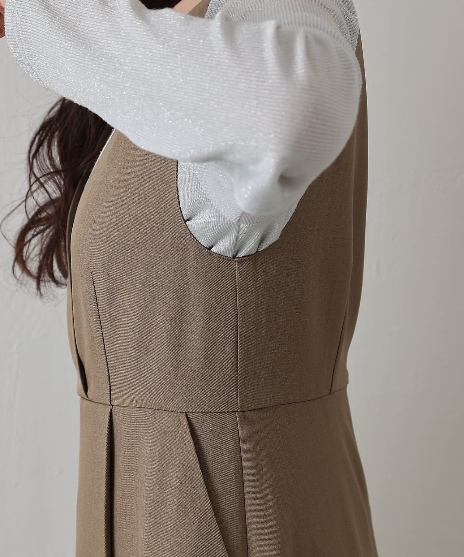 COLONY 2139(コロニー トゥーワンスリーナイン) 【セットアップ対応】カシュクールノースリーブワンピース