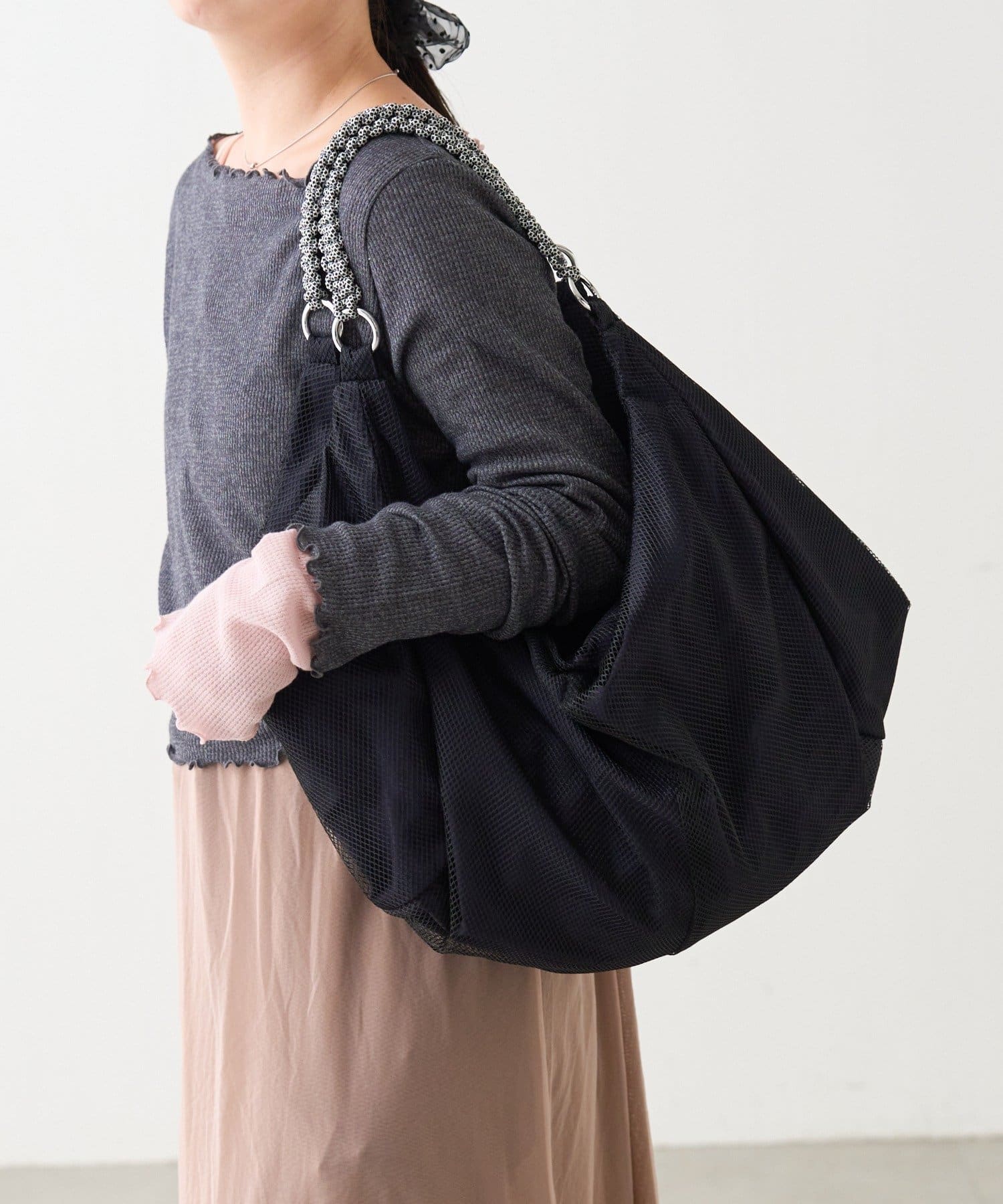 Kastane(カスタネ) 【A4収納可】B メッシュBAG