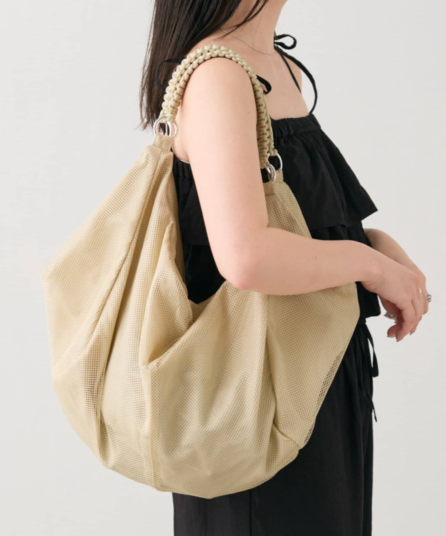 Kastane(カスタネ) 【A4収納可】B メッシュBAG