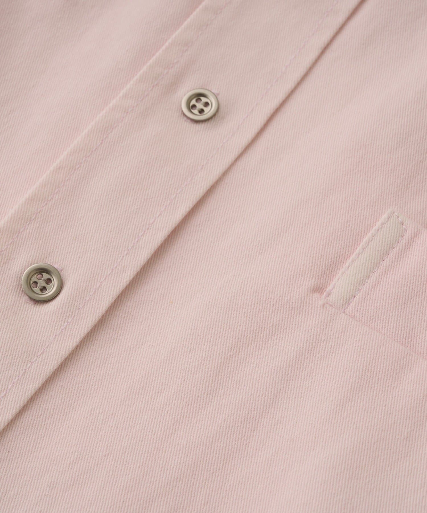 RIVE DROITE(リヴドロワ) 【セットアップ着用可能】ガーメントダイコットンツイルシャツ