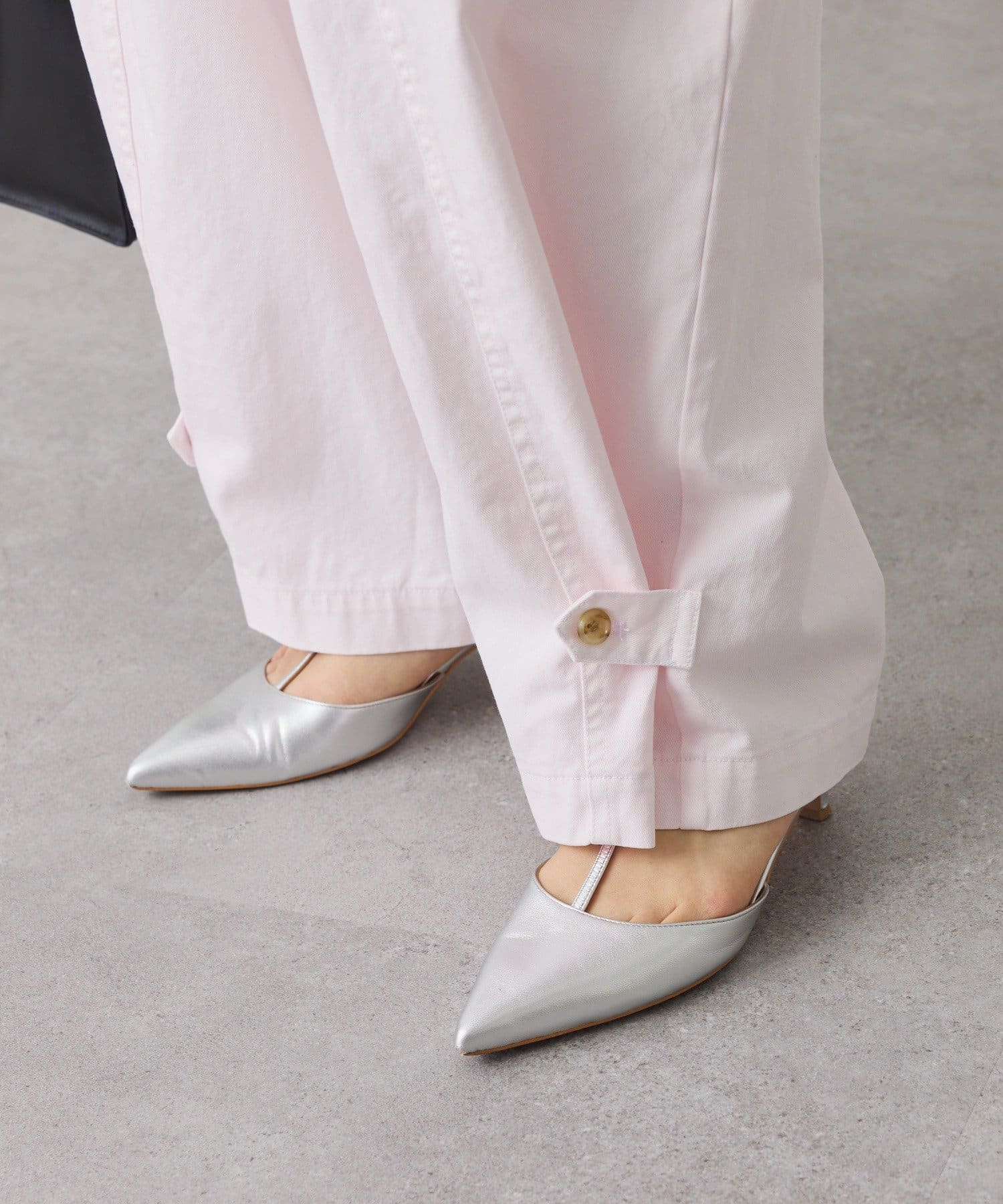 RIVE DROITE(リヴドロワ) 予約【セットアップ着用可能】ガーメントダイコットンツイルパンツ