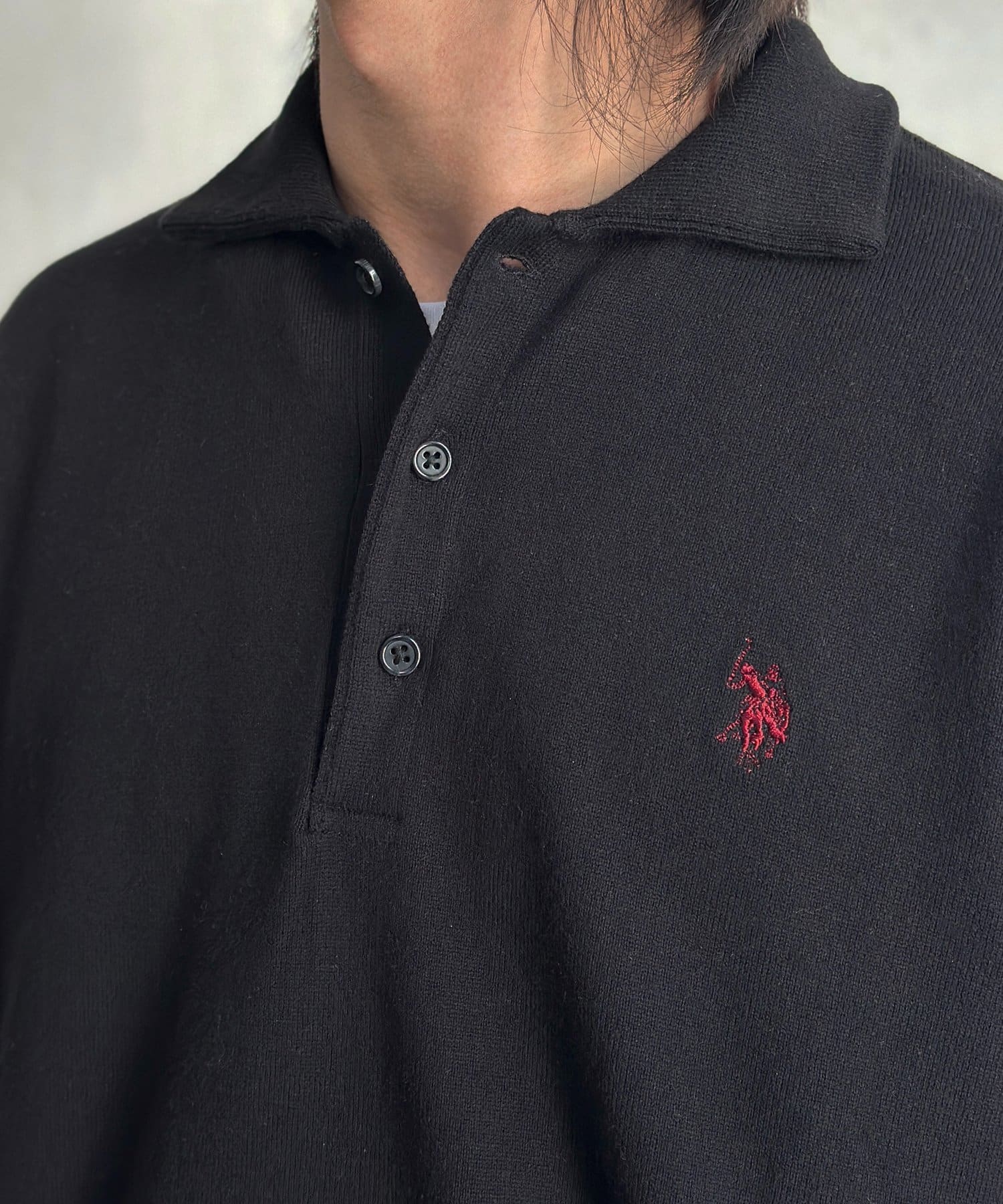 CPCM(シーピーシーエム) 【U.S. POLO ASSN.】ニットポロ