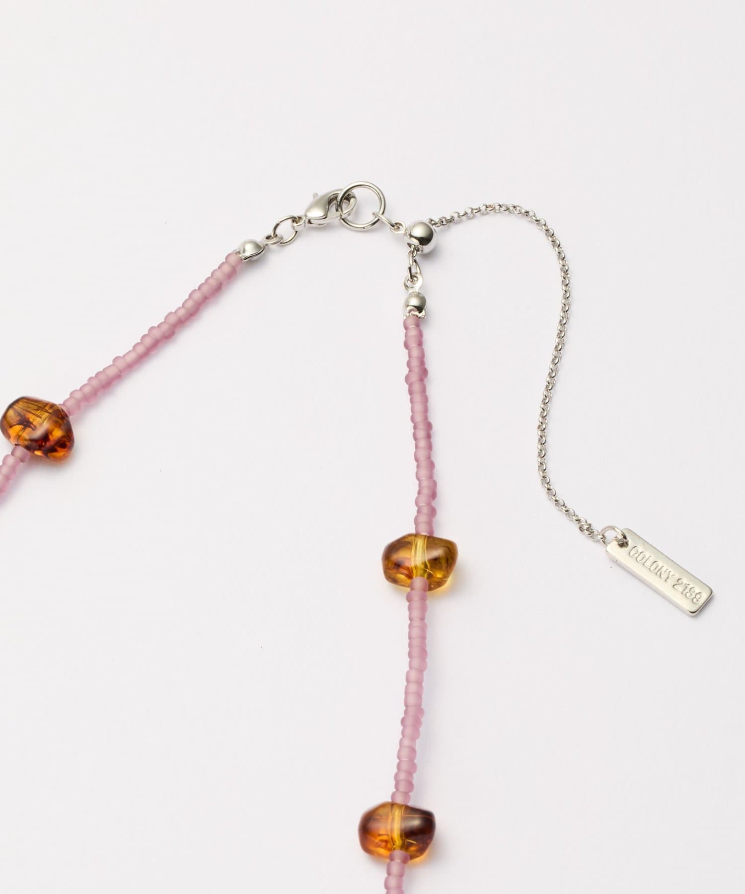 COLONY 2139(コロニー トゥーワンスリーナイン) ニュアンスカラービーズネックレス