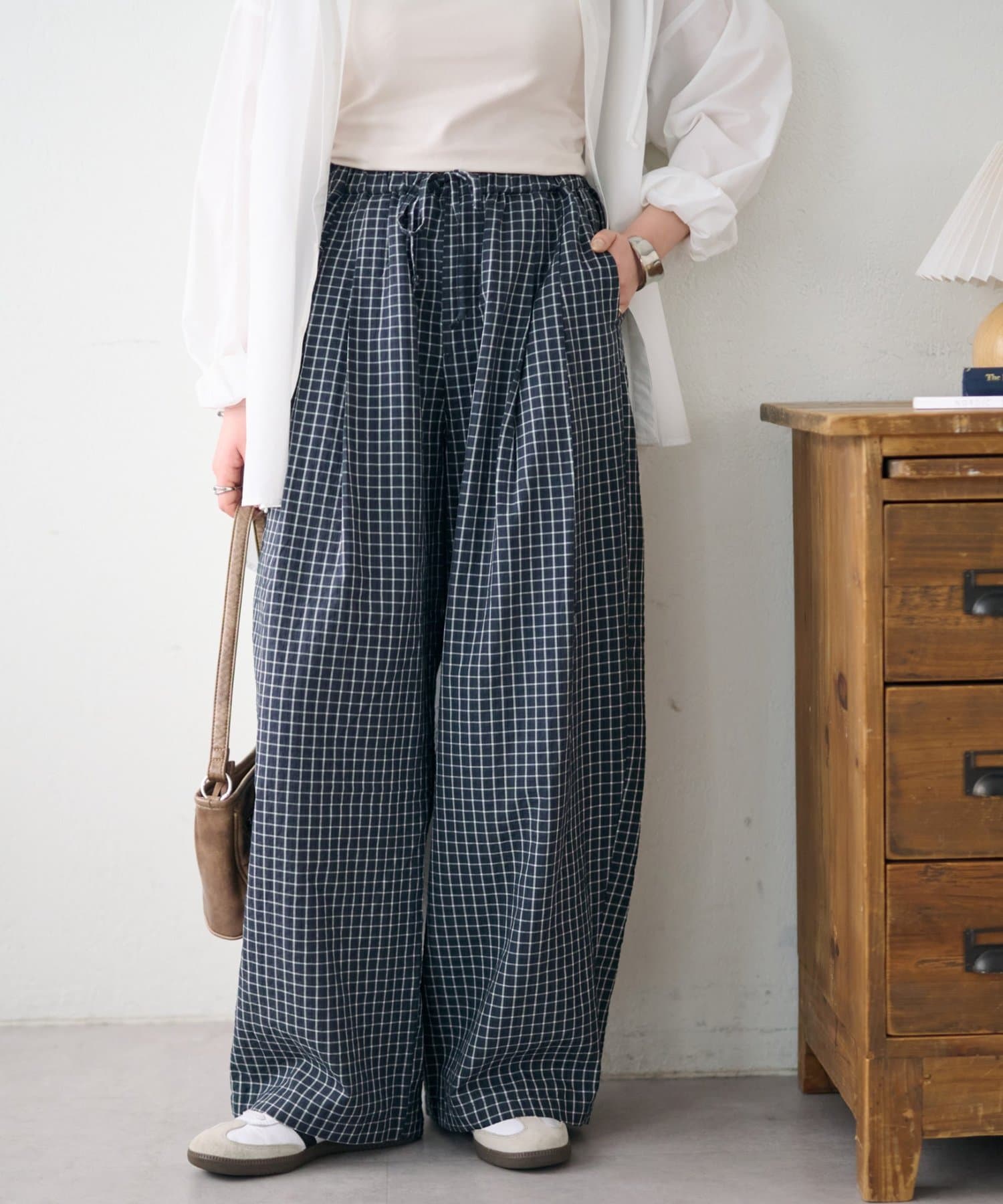 DISCOAT(ディスコート) 【Enlude】アソートパターンイージーパンツ