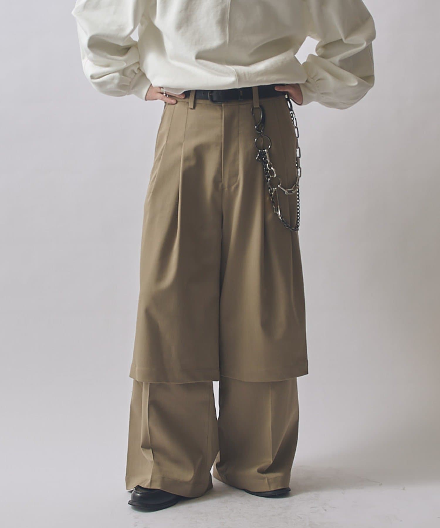 Lui's(ルイス) SURJENT レイヤードパンツ